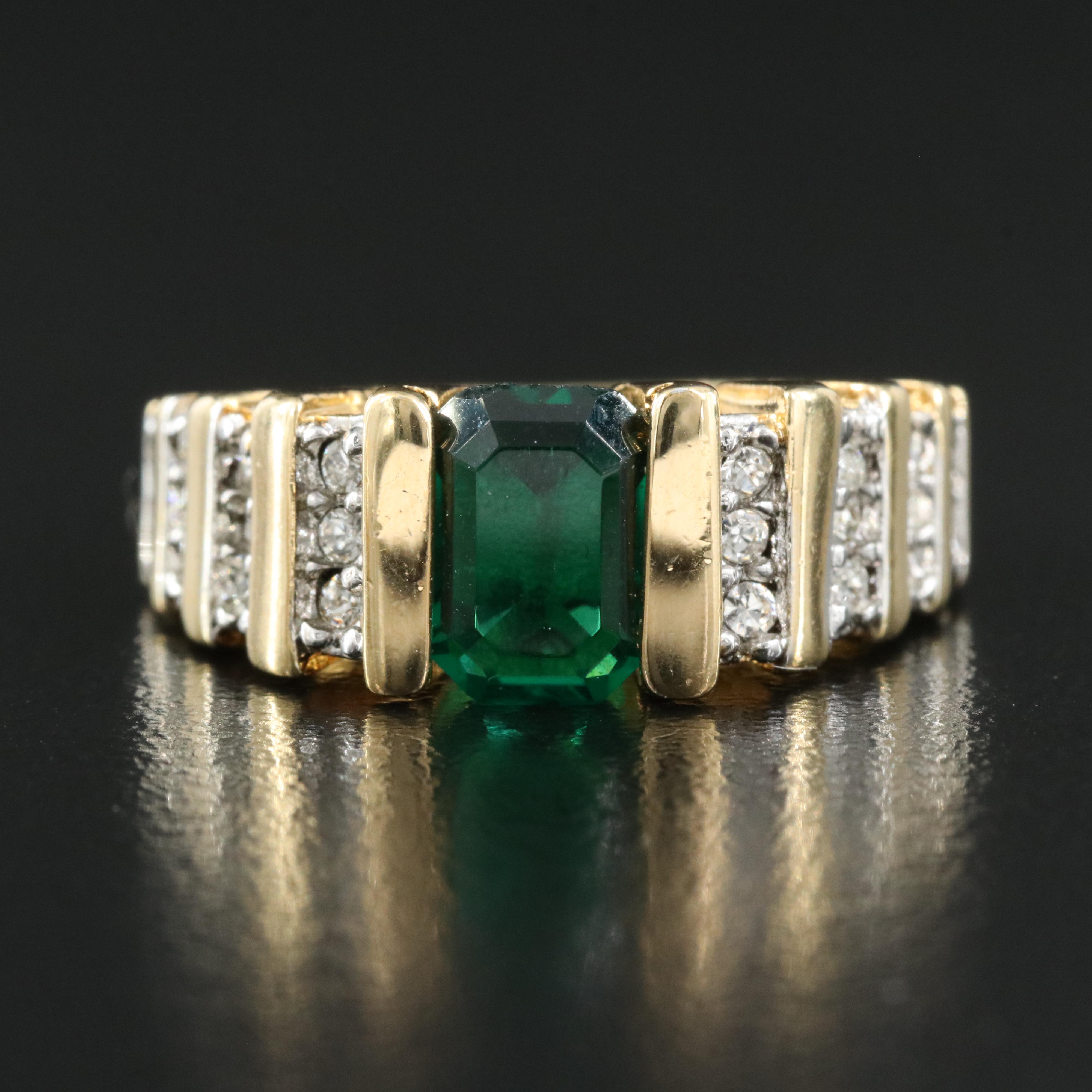 Vintage Grouping Including Crown Trifari, Faux Pearl, Rhinestone and Glass