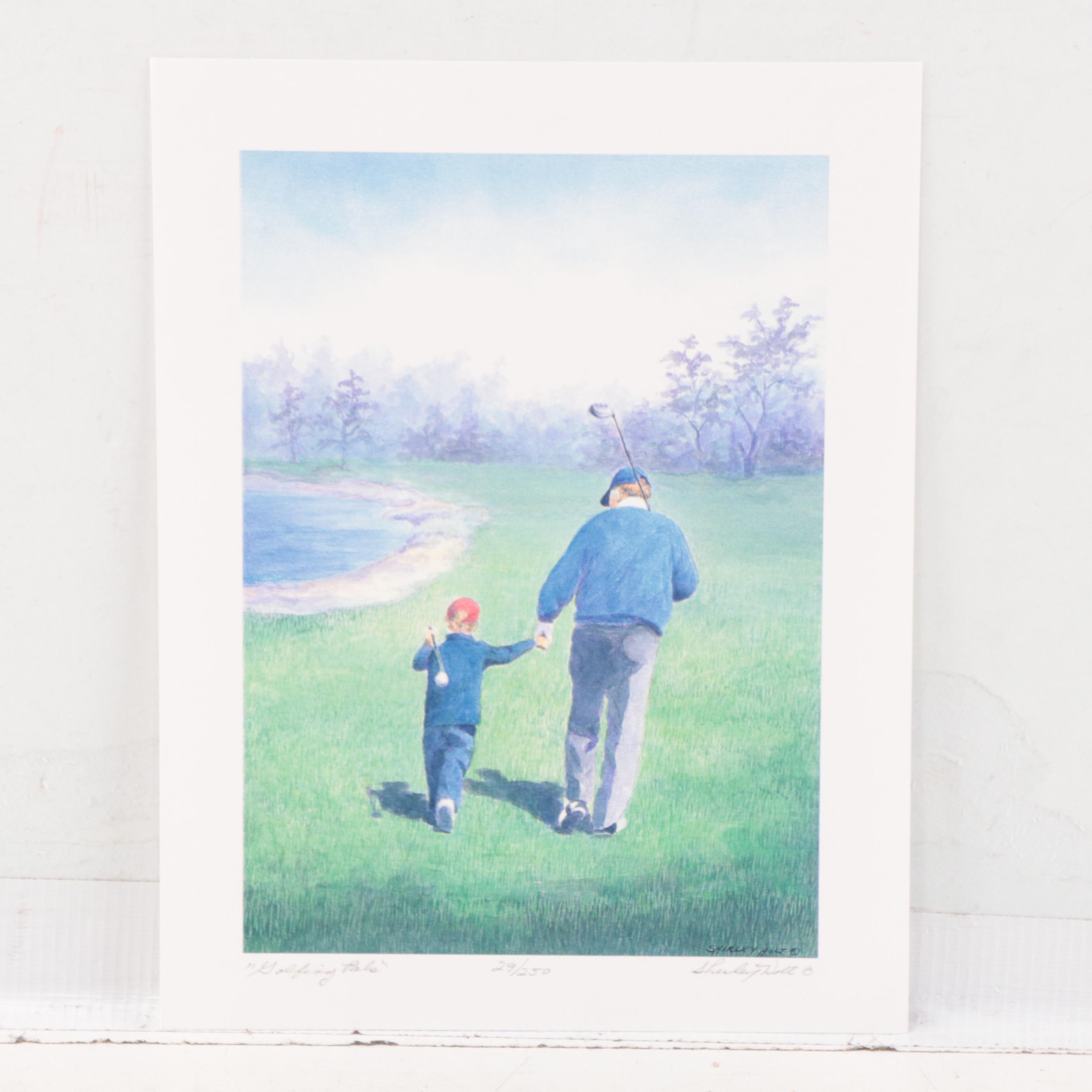 Golf Themed Offset Lithographs and More