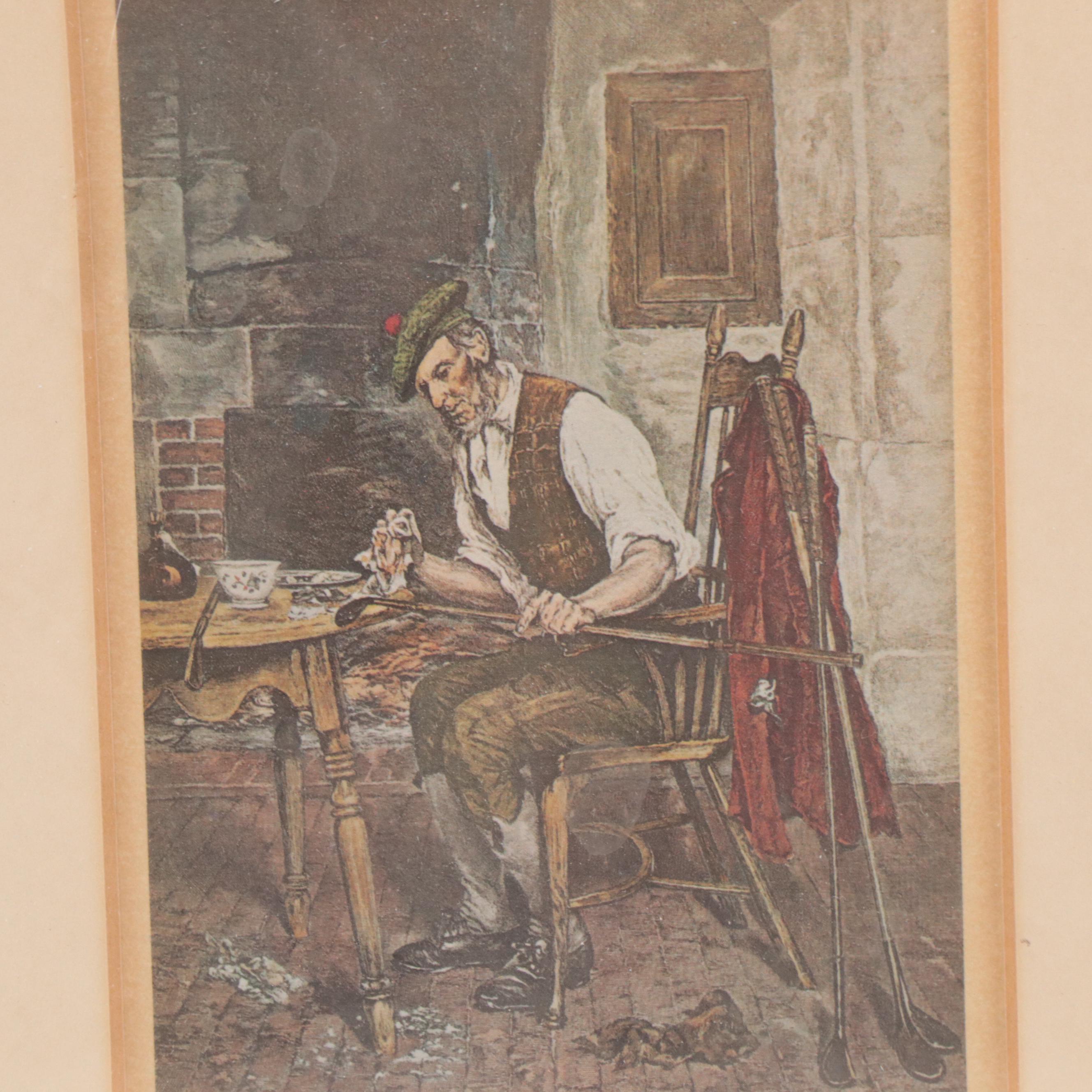 Golf Themed Offset Lithographs and More