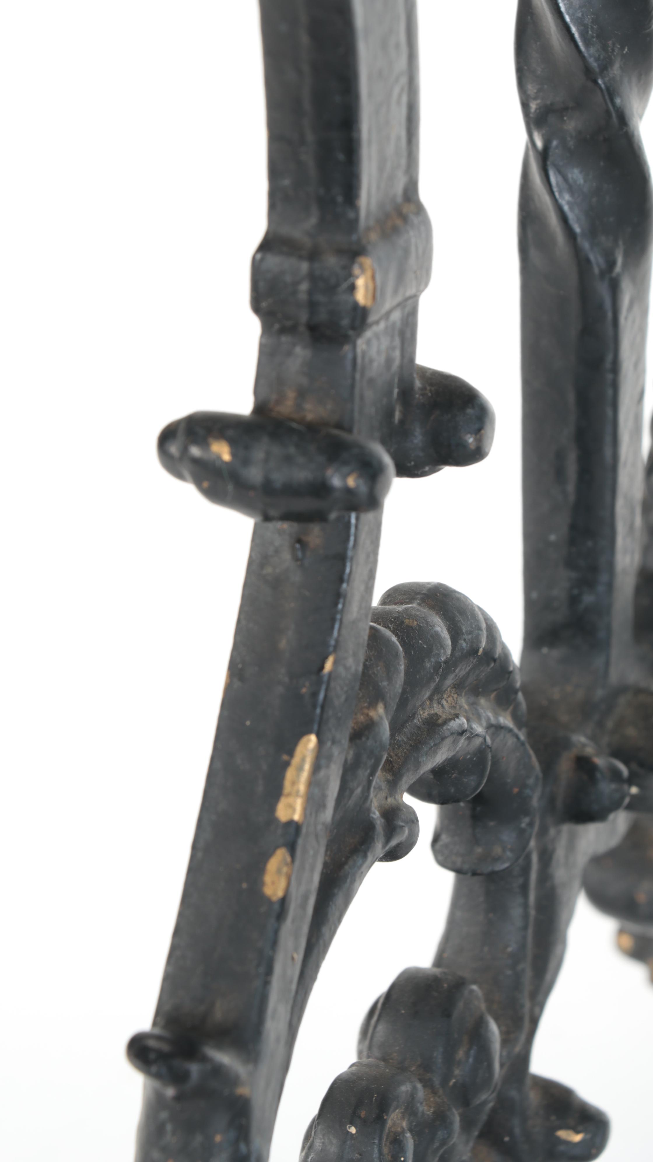 Latch Hook Rug Upholstered Trestle Base Piano Bench