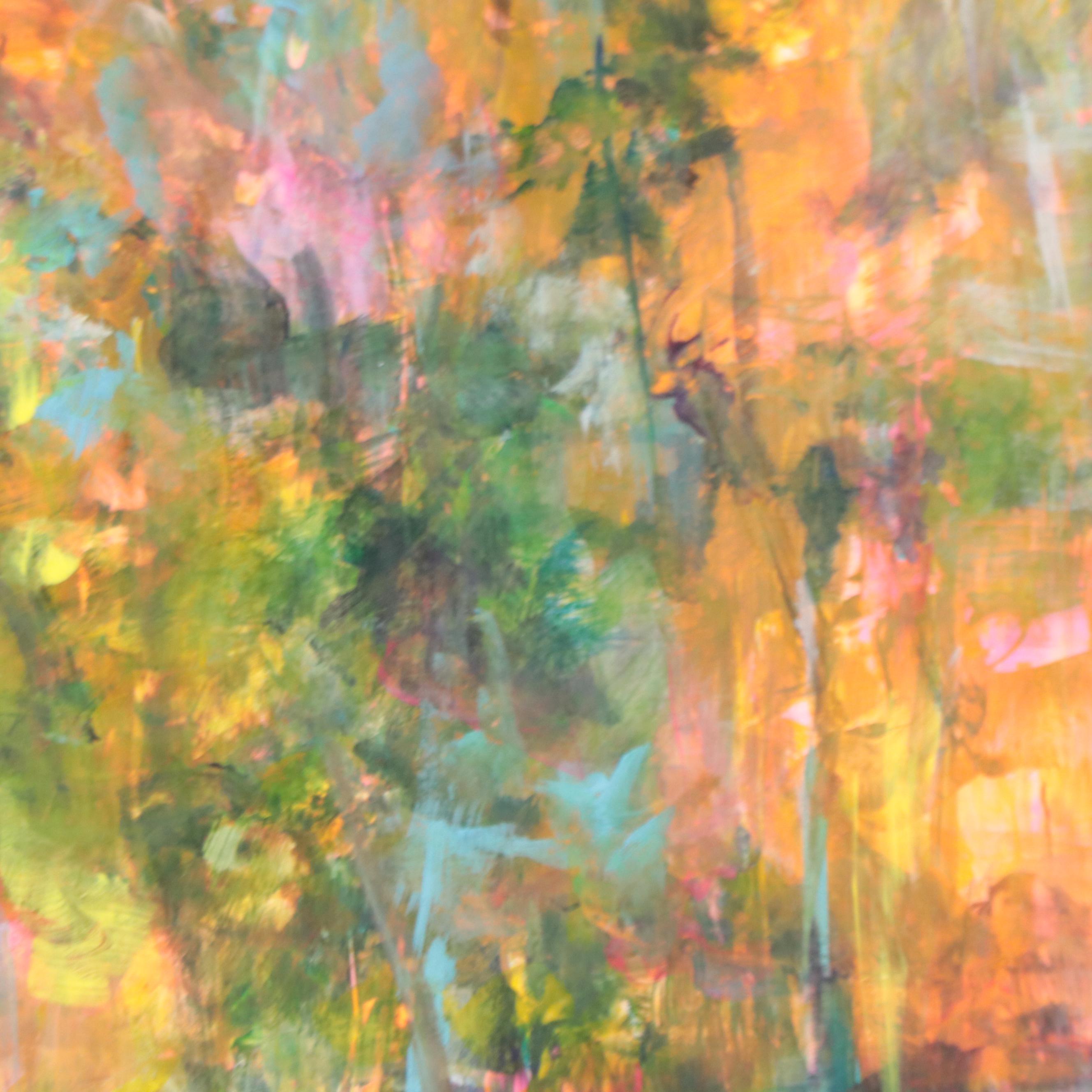 Sharon Jiskra Brooks Abstract Acrylic Landscape Painting