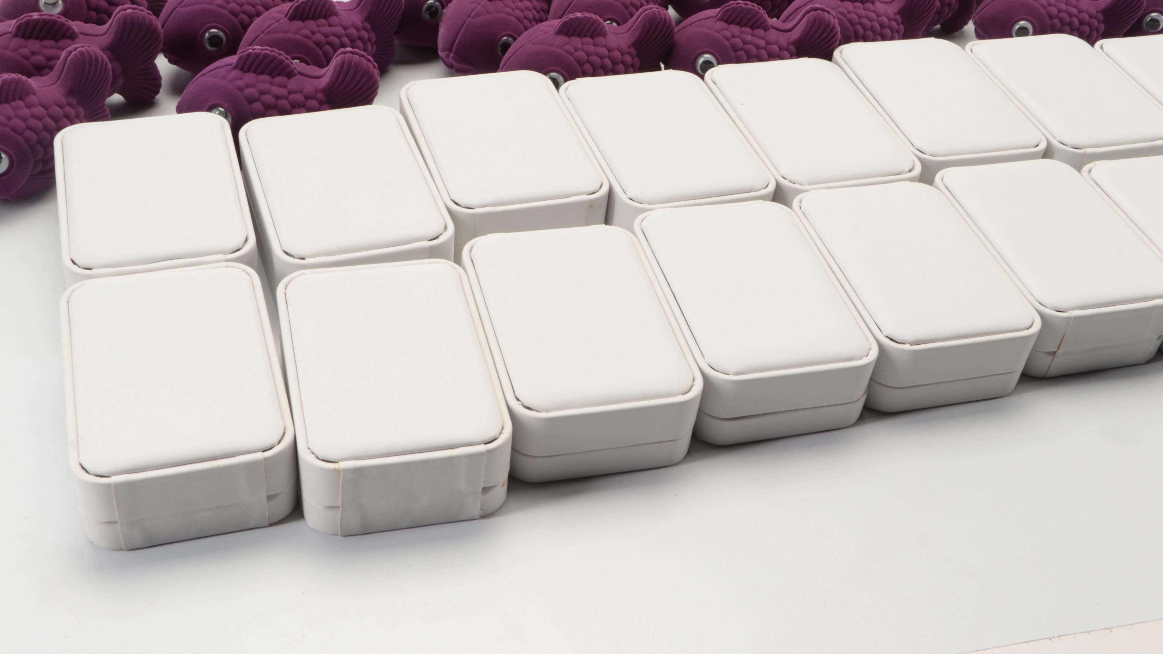 Assorted Fish, Bear, Metallic and Rectangular Jewelry Gift Boxes