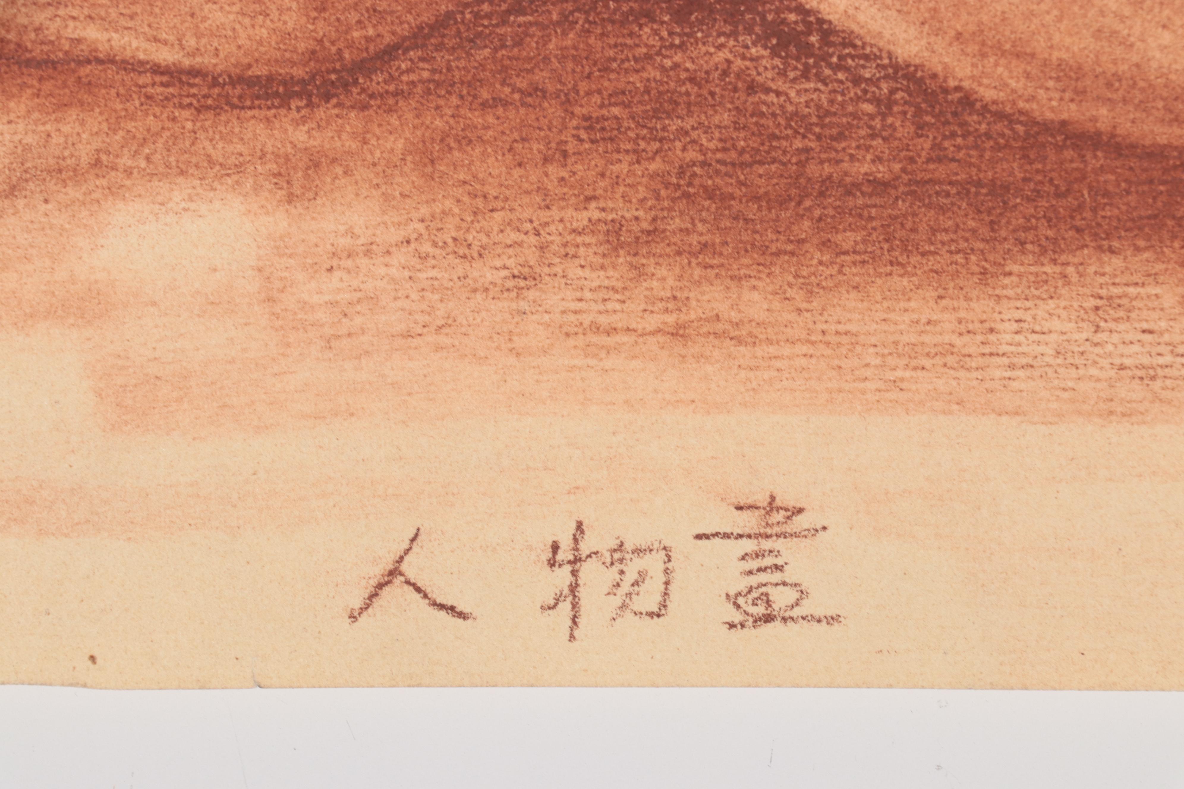 Dan Burne Jones Pastel Drawing of Reclining Nude