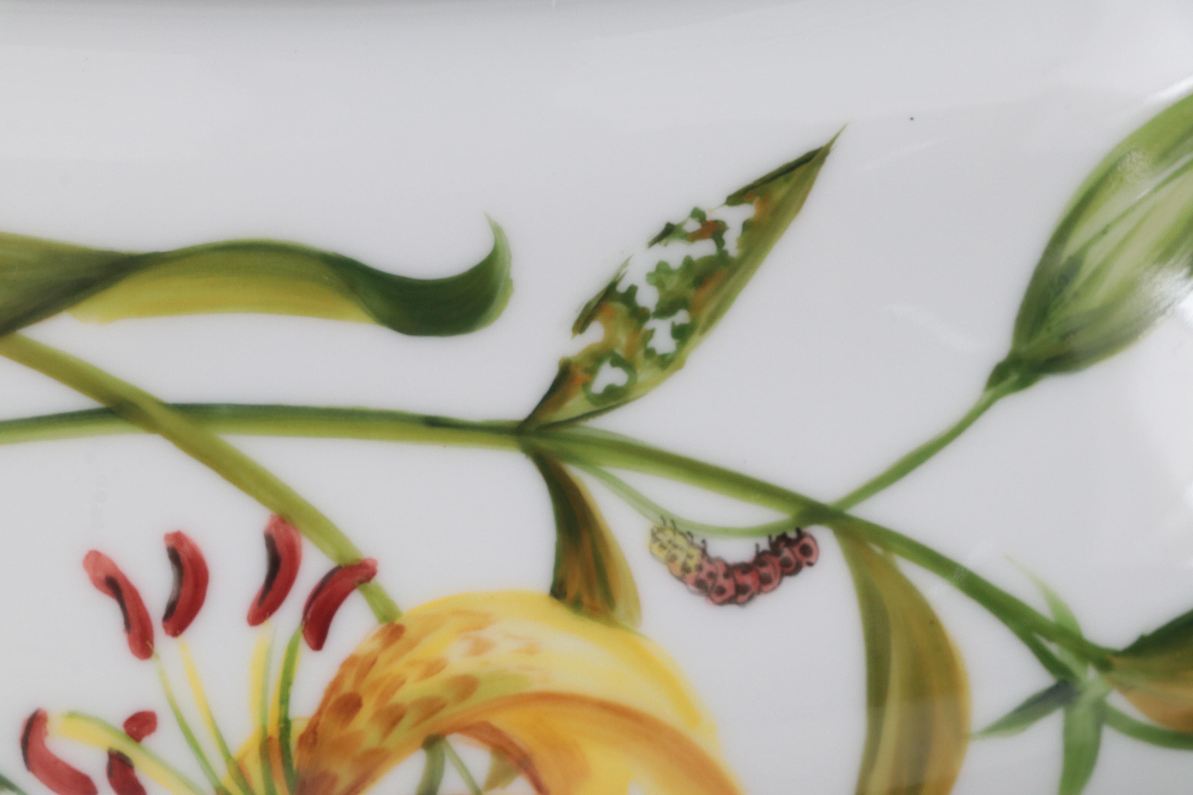 Herend "American Wildflowers" Porcelain Tureen and Lid, 2007