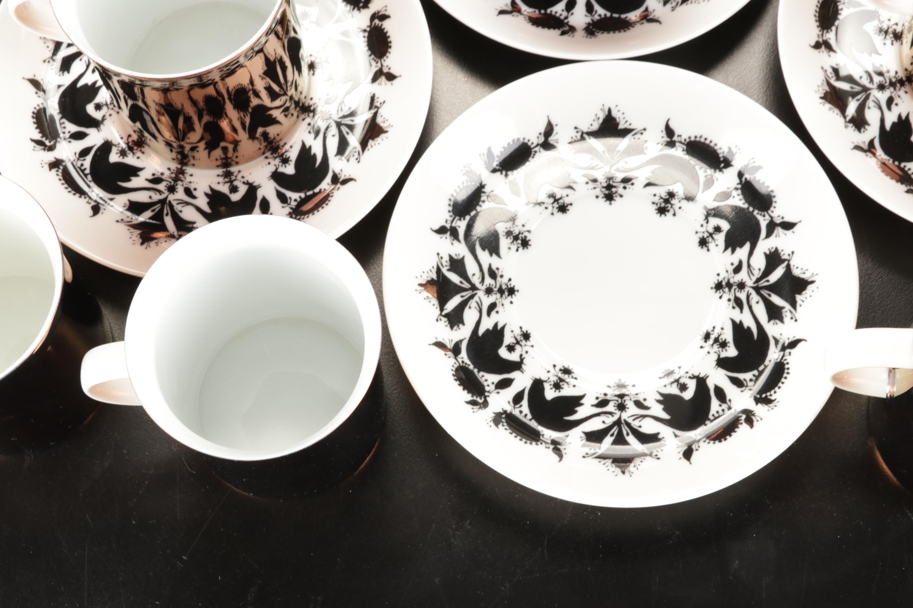 Rosenthal Studio Line "Hilton" Copper Luster Coffee Service, Late 20th Century