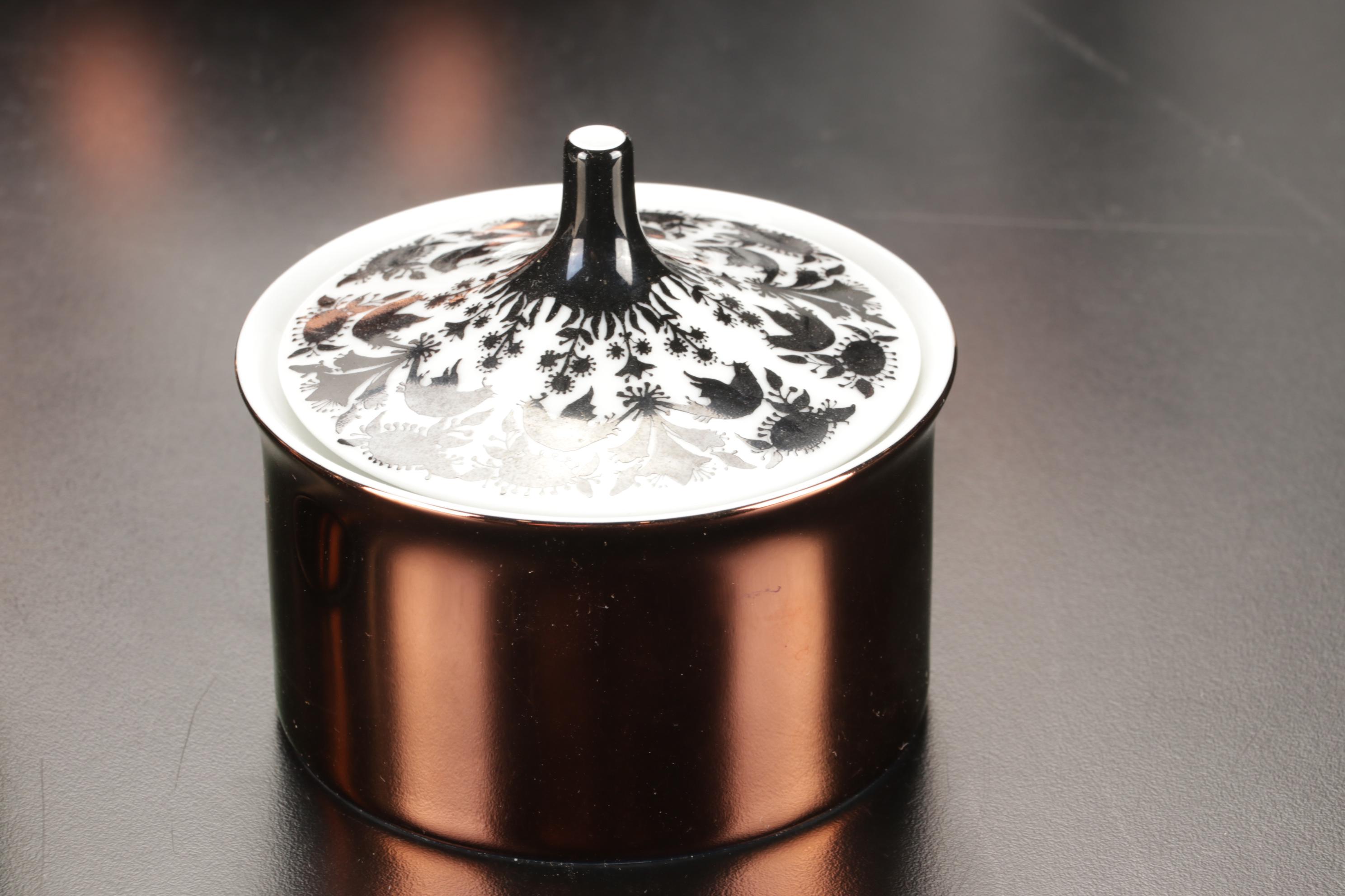 Rosenthal Studio Line "Hilton" Copper Luster Coffee Service, Late 20th Century