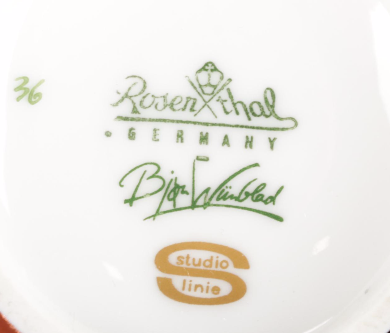 Rosenthal Studio Line "Hilton" Copper Luster Coffee Service, Late 20th Century