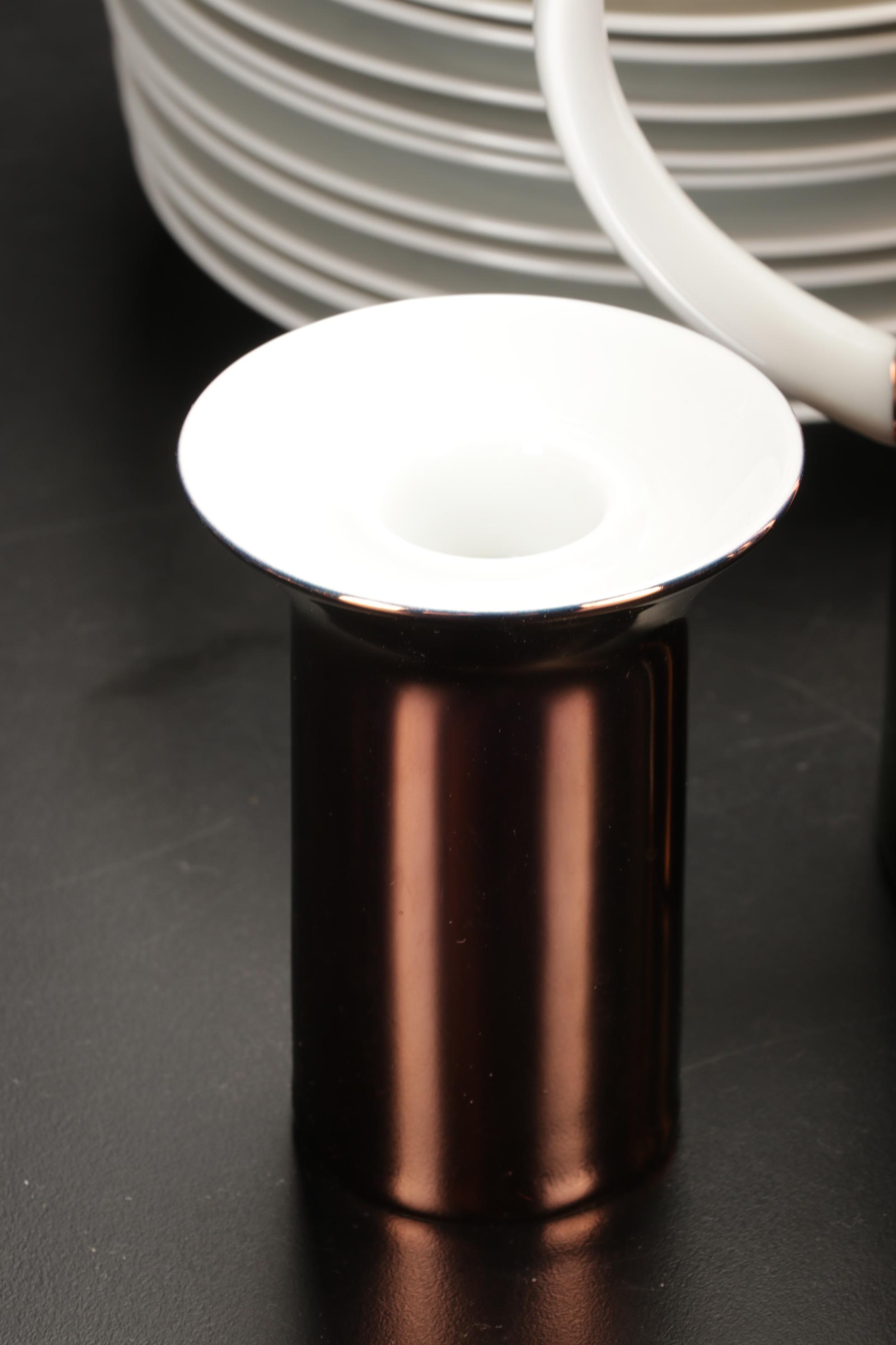 Rosenthal Studio Line "Hilton" Copper Luster Coffee Service, Late 20th Century