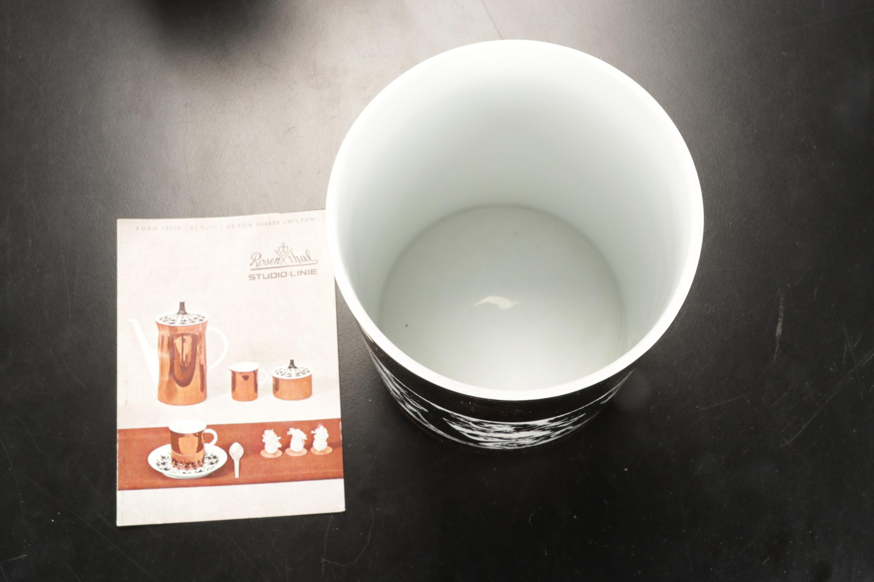 Rosenthal Studio Line "Hilton" Copper Luster Coffee Service, Late 20th Century