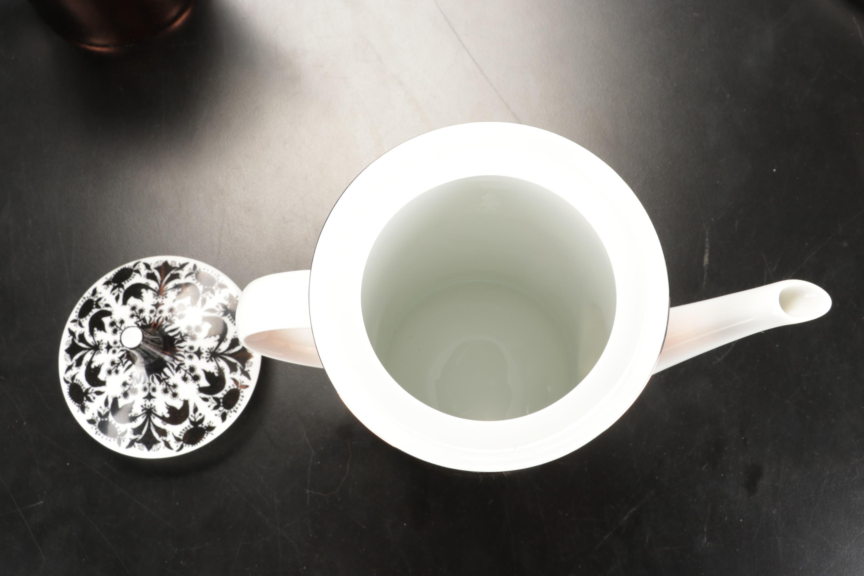 Rosenthal Studio Line "Hilton" Copper Luster Coffee Service, Late 20th Century