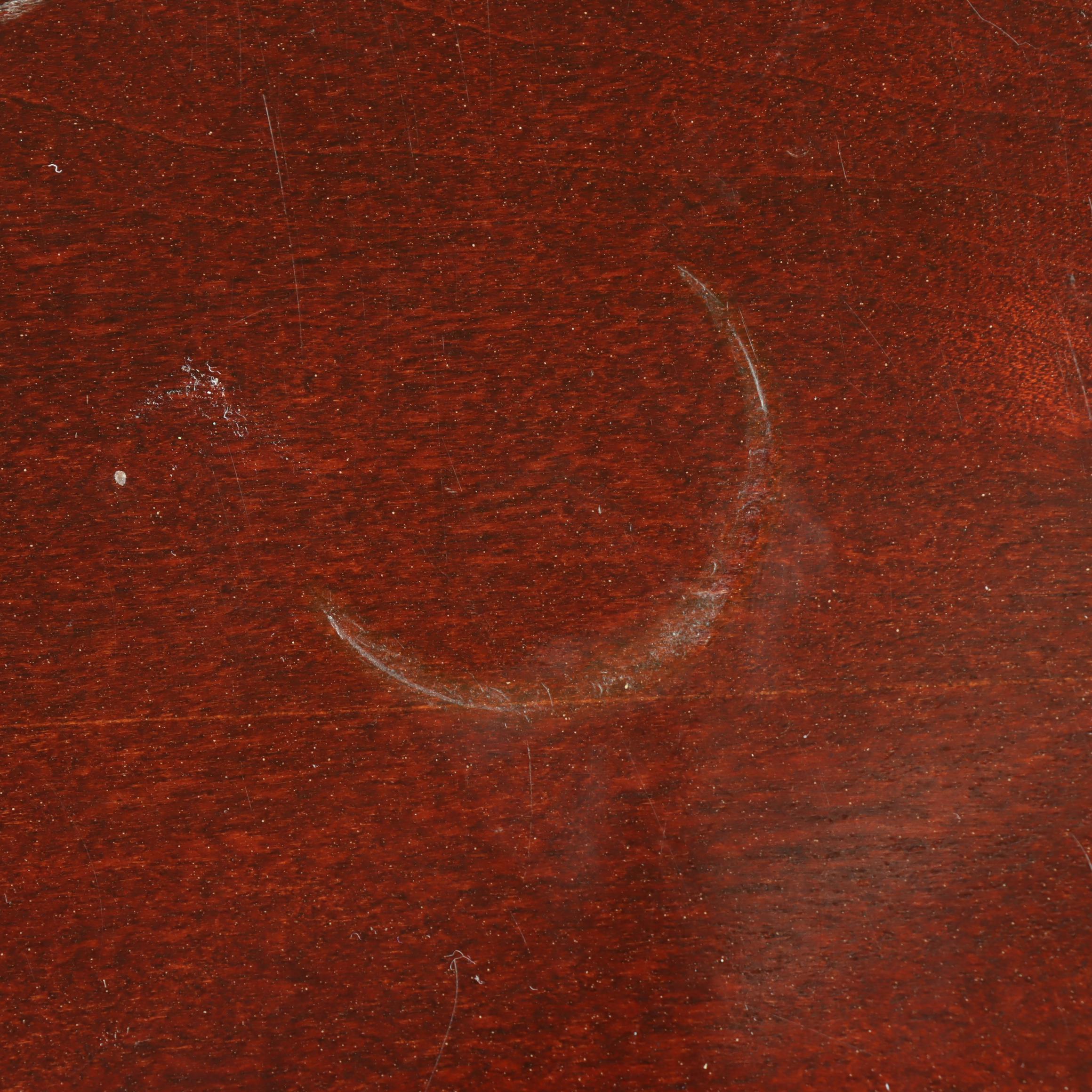 American Drew Queen Anne Style Cherrywood Console Table, Late 20th Century