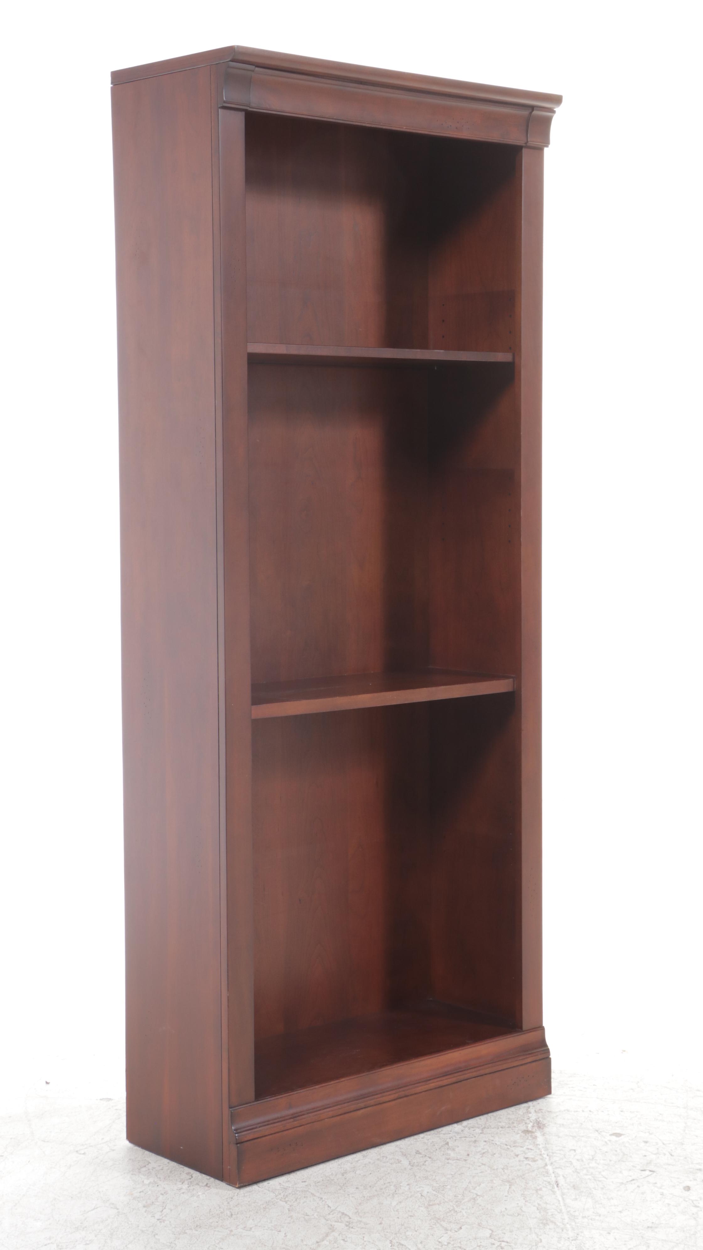 Cherry Finished Bookcases