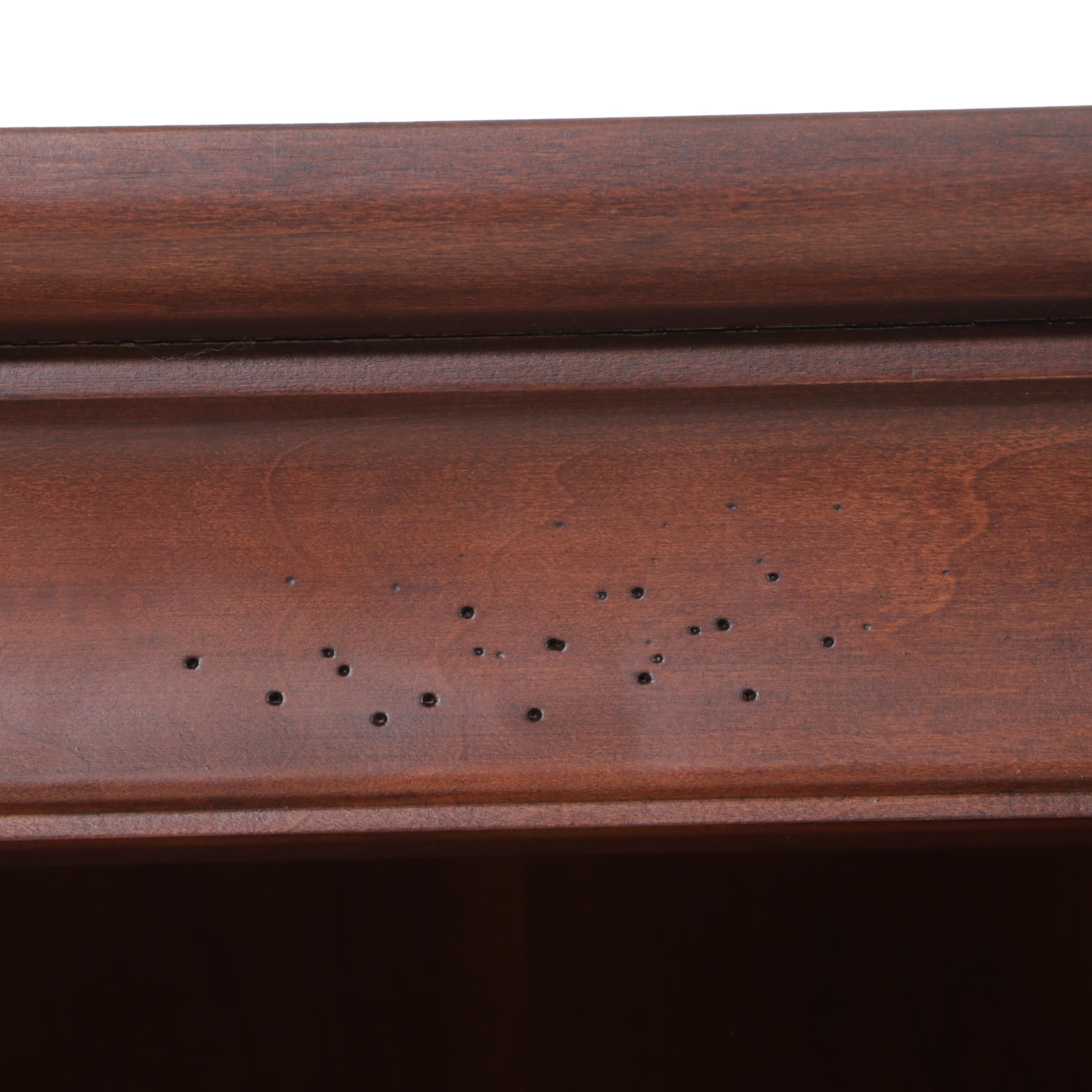 Cherry Finished Bookcases