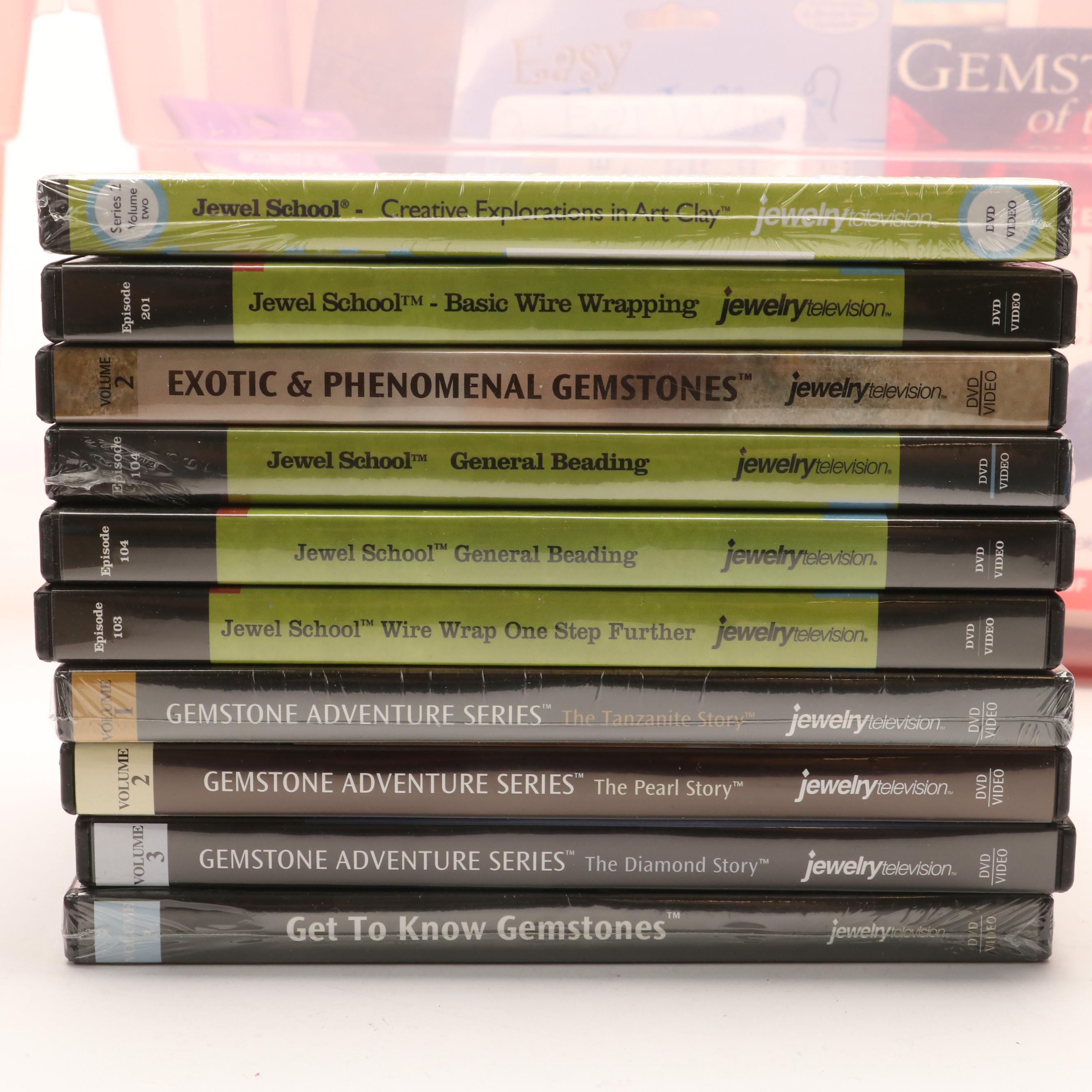 Sterling Jewelry and Various Jewelry Making Supplies Including Beads and Wires