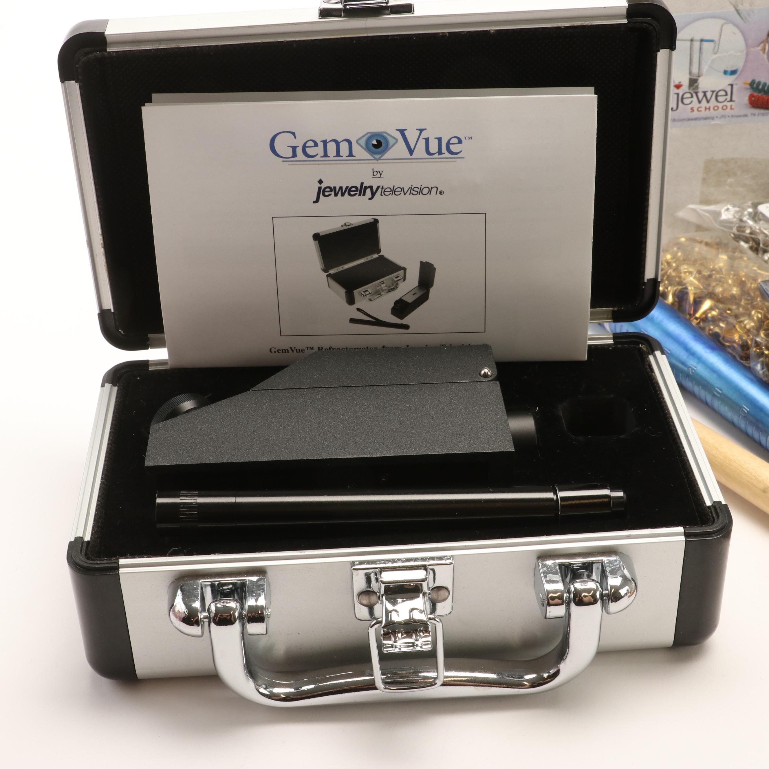 Sterling Jewelry and Various Jewelry Making Supplies Including Beads and Wires