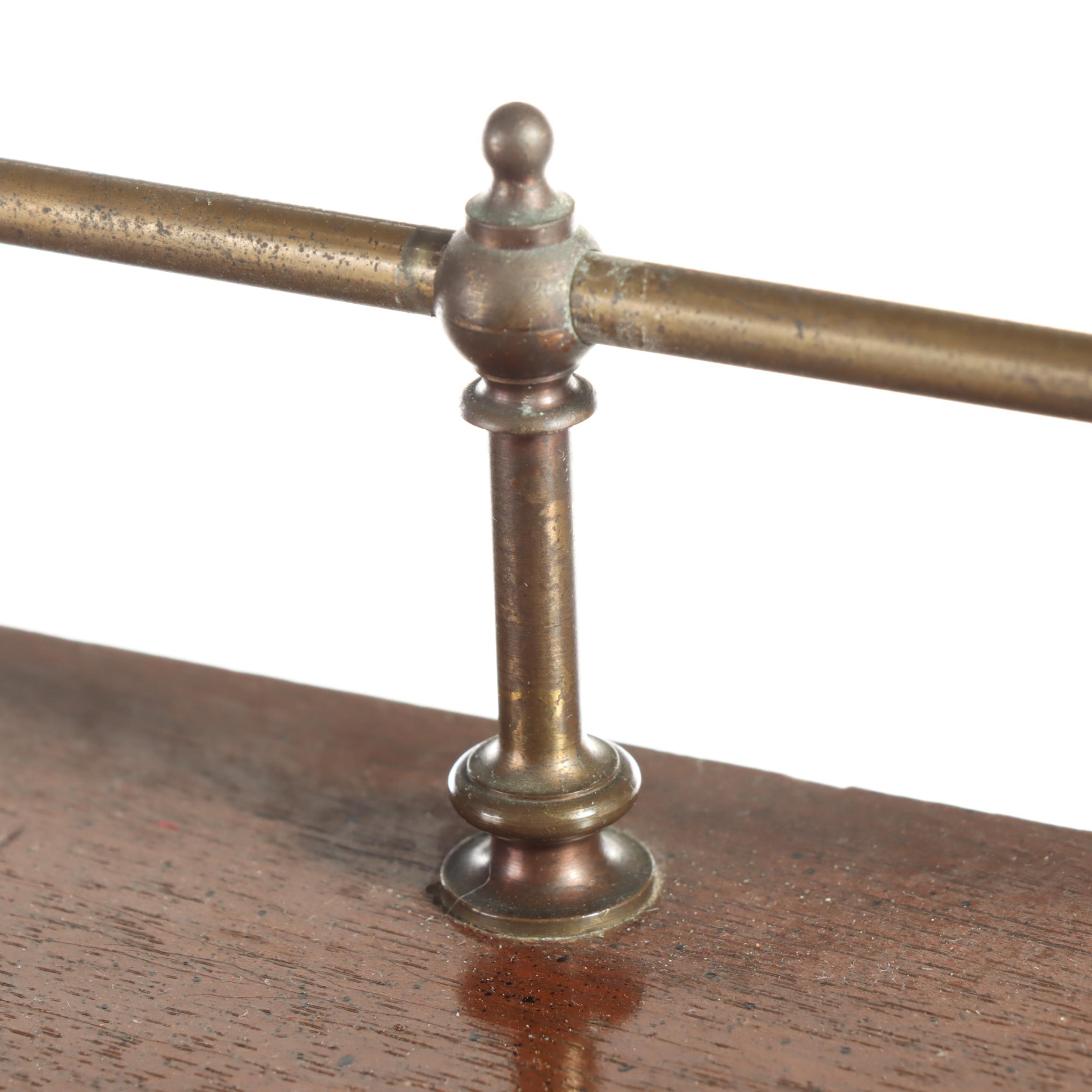 Federal Style Brass-Mounted Mahogany Sideboard, Late 20th Century