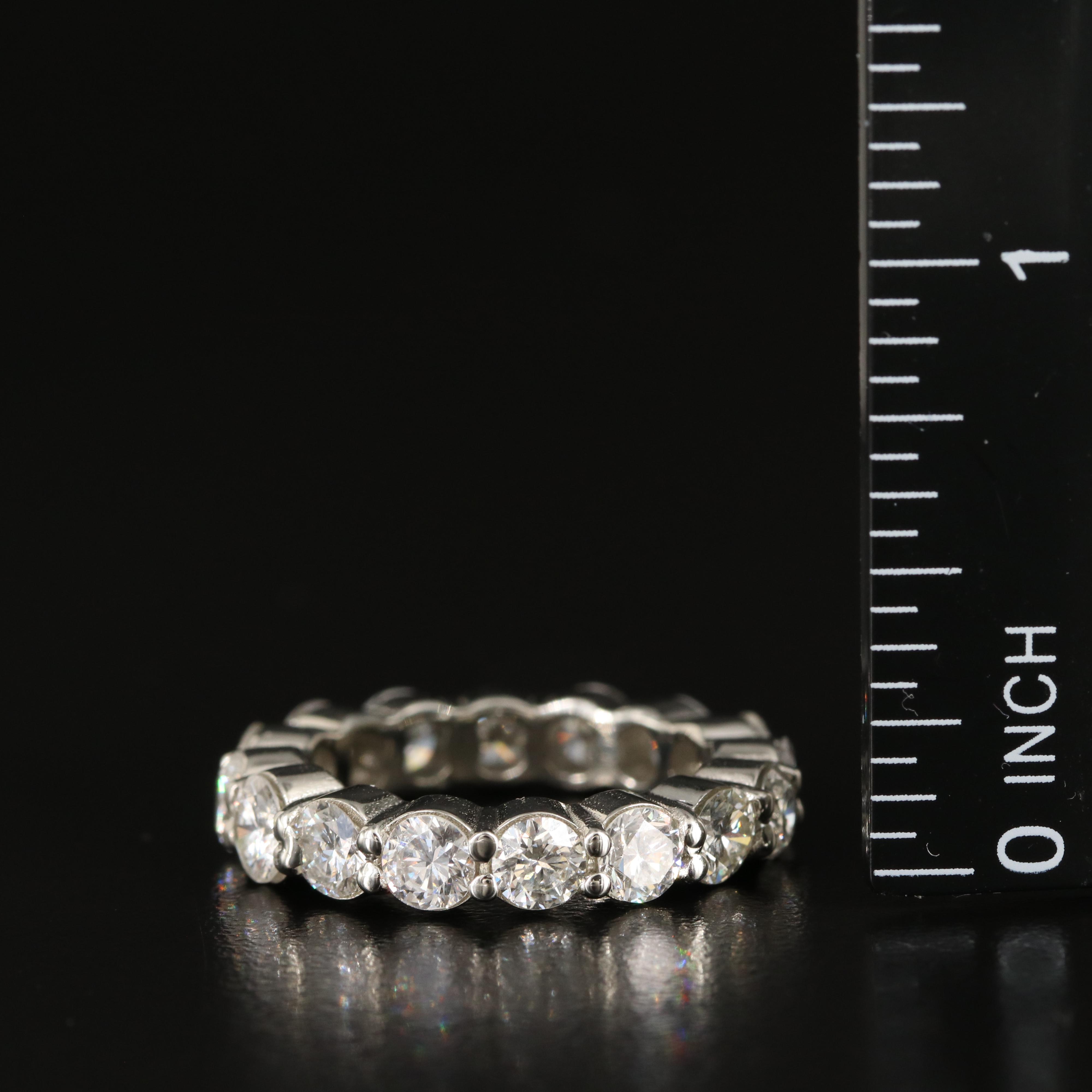 18K 4.00 CTW Diamond Eternity Band