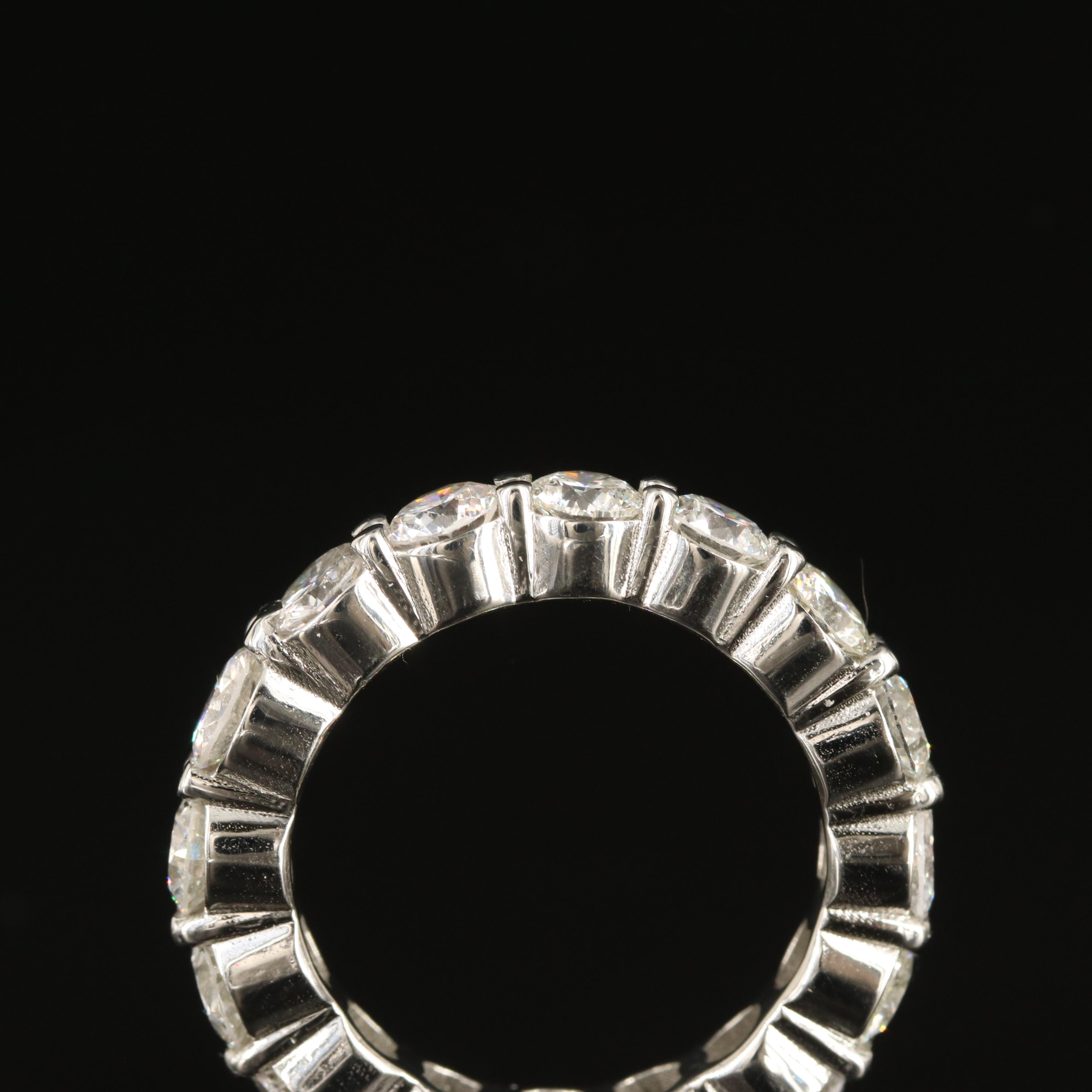 18K 4.00 CTW Diamond Eternity Band
