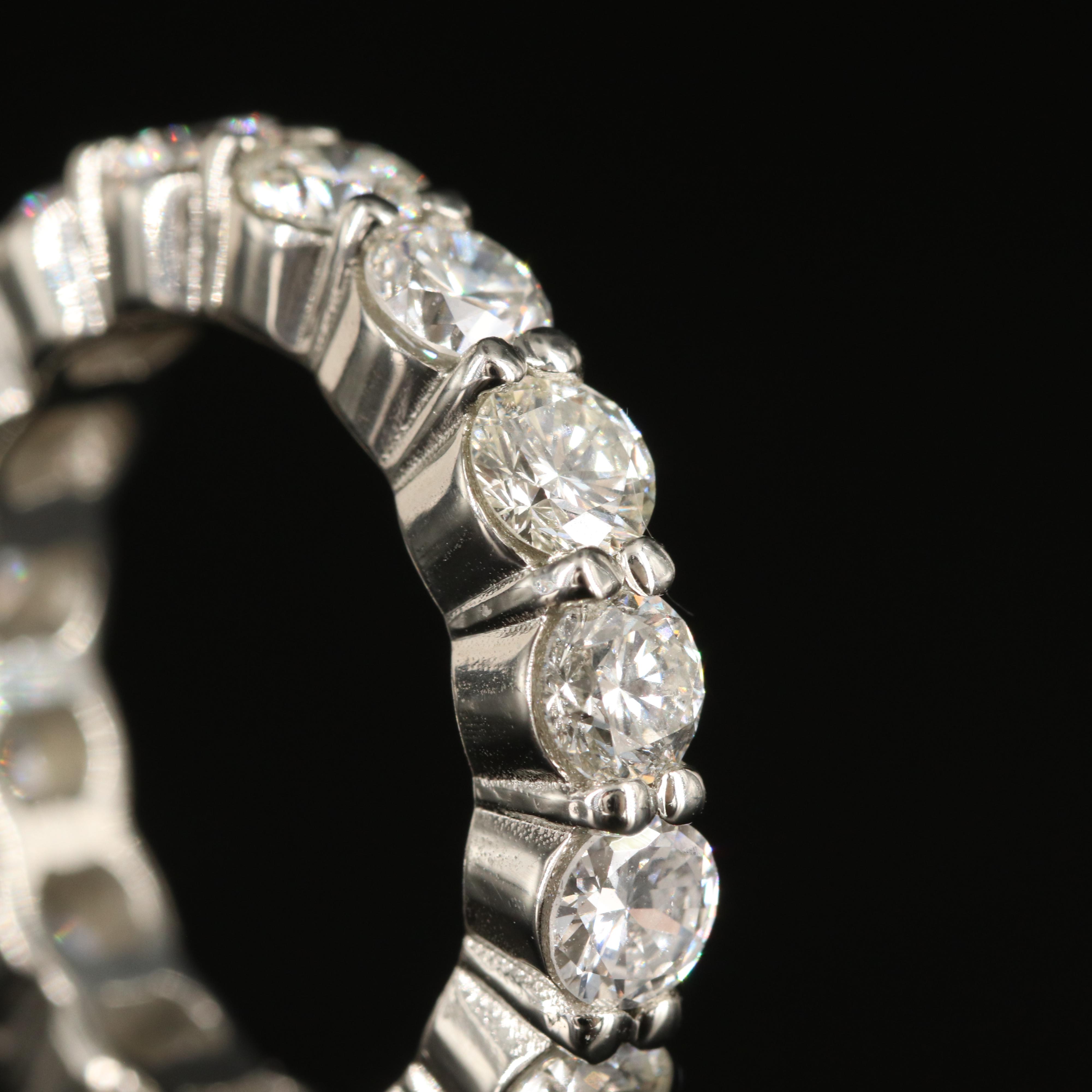 18K 4.00 CTW Diamond Eternity Band