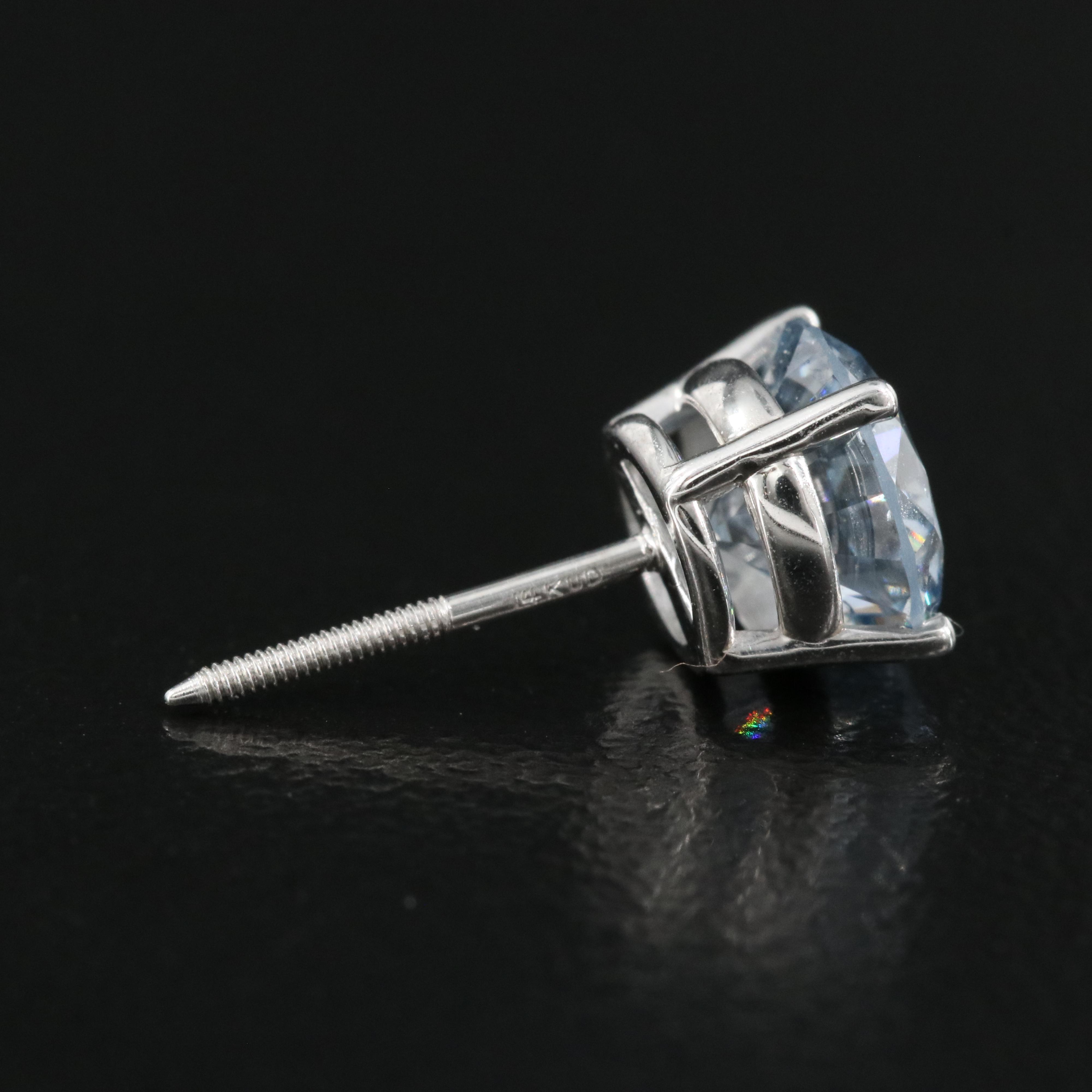 14K 1.97 CTW Lab Grown Diamond Stud Earrings