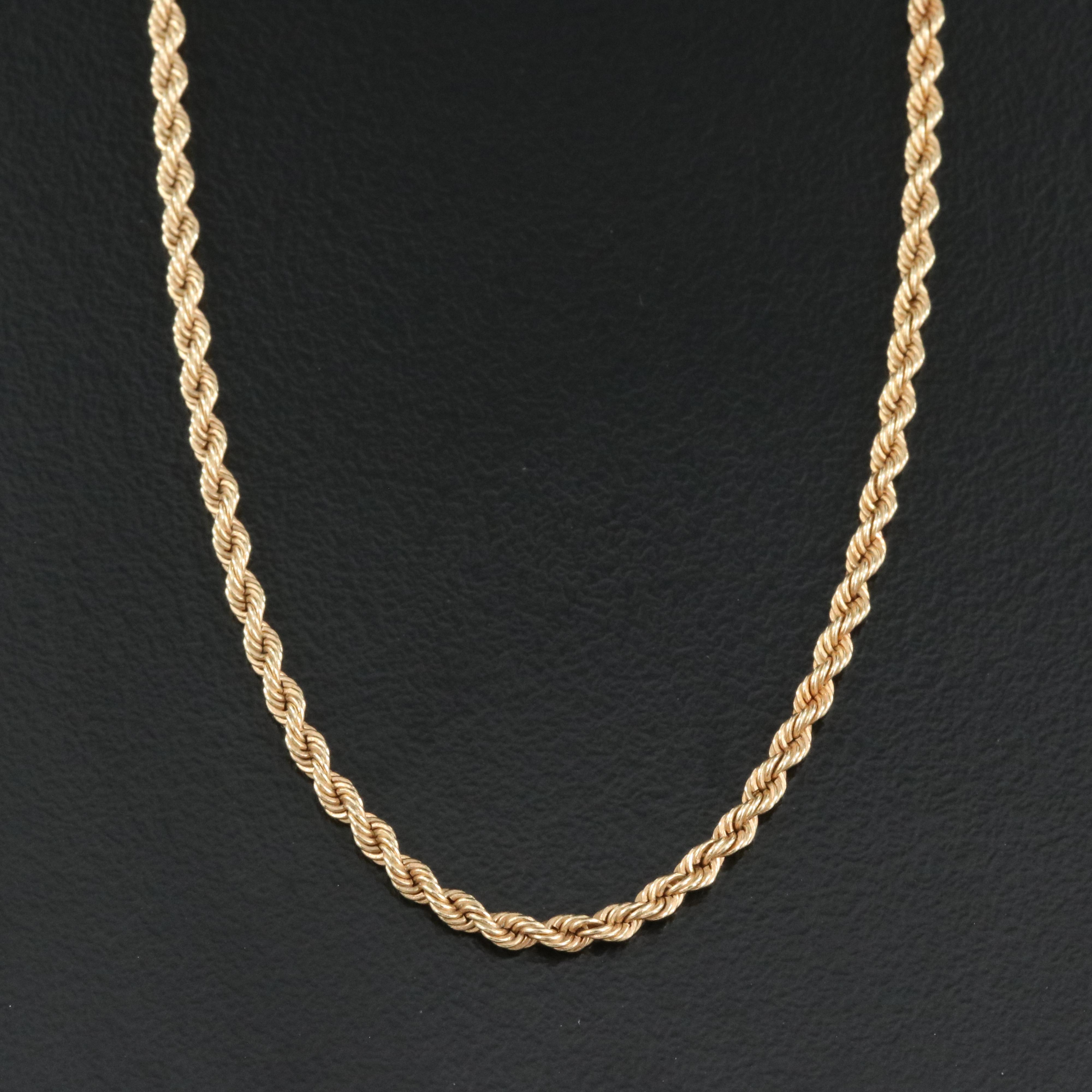 14K Rope Chain
