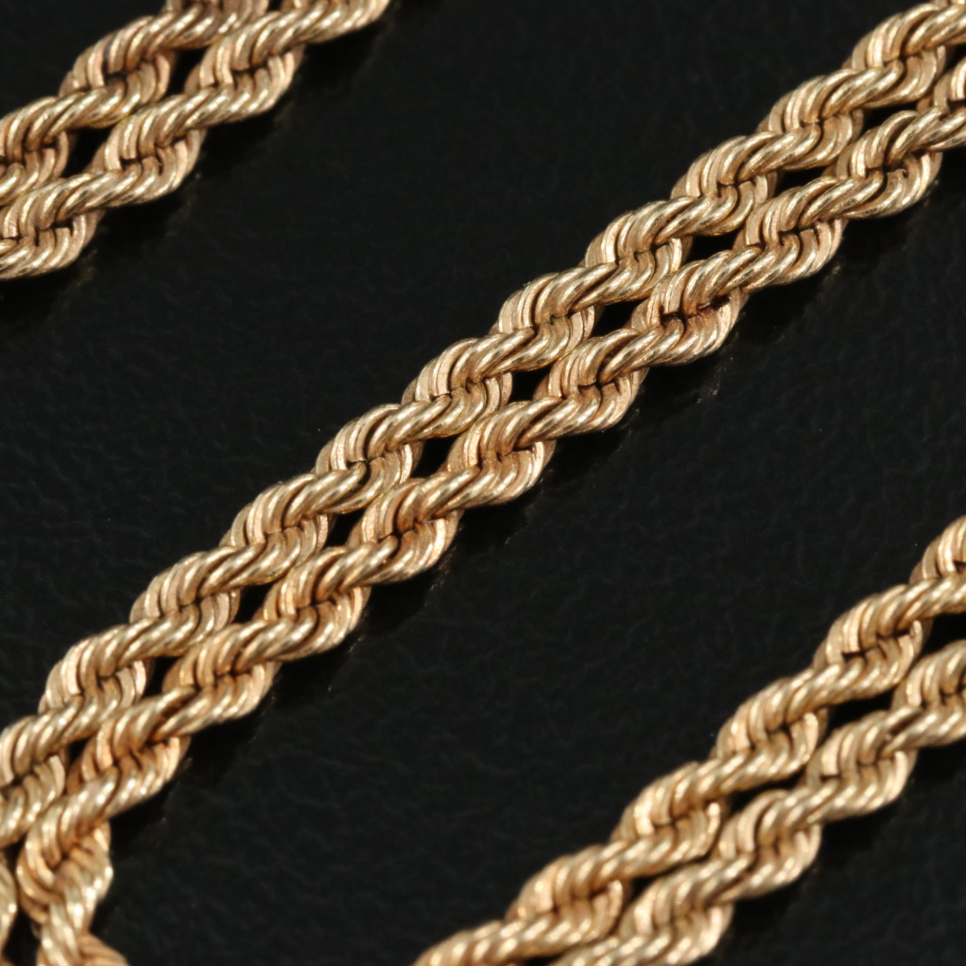 14K Rope Chain