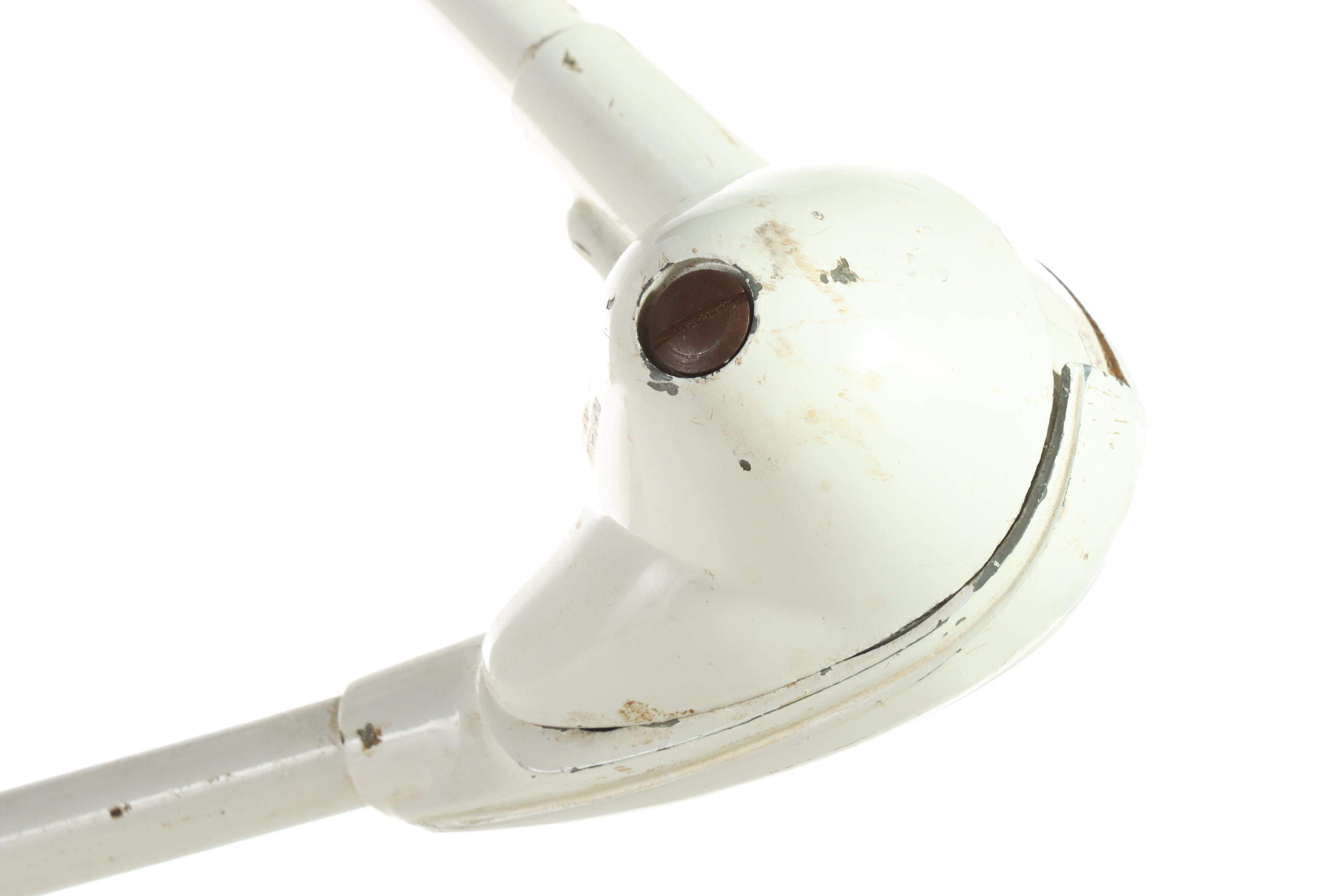 Art Specialty of Chicago Industrial Metal Articulated Floor Lamp with Magnifier