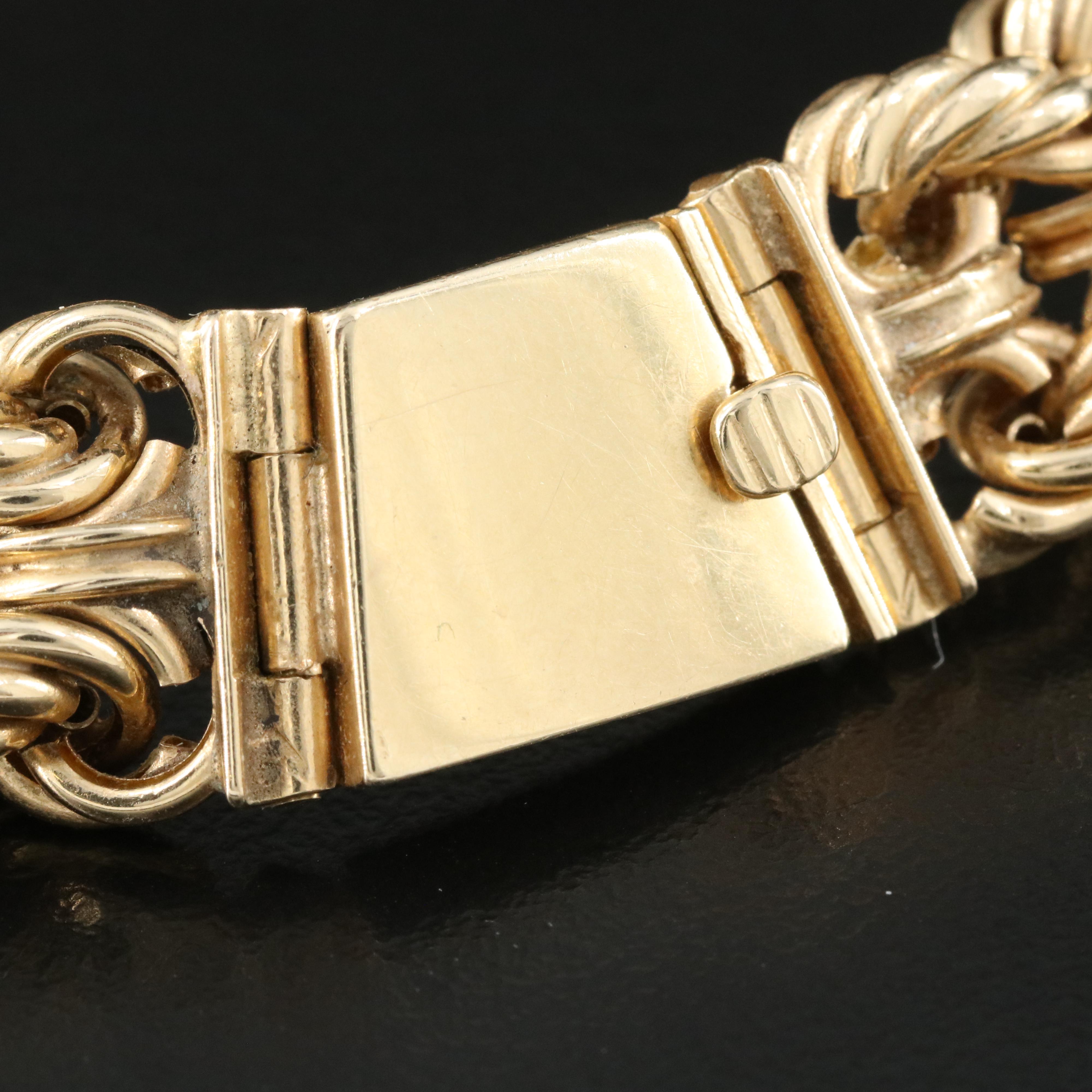 14K Braided Rope Necklace