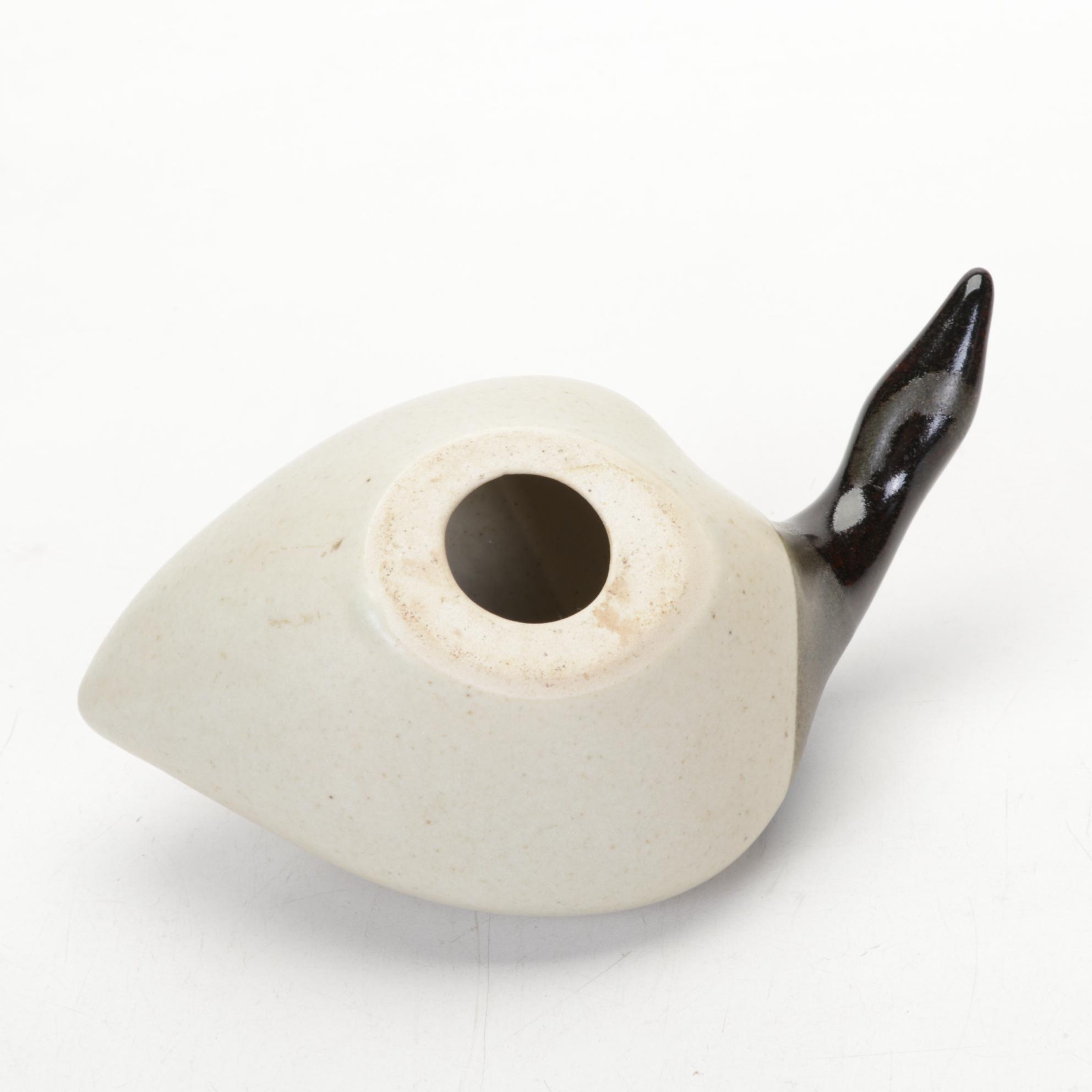 Viking Glass Ashtrays with Faux Book Bar and Other Barware and Figurine