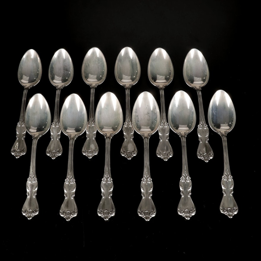 Reed & Barton "Marlborough" Sterling Silver Teaspoons