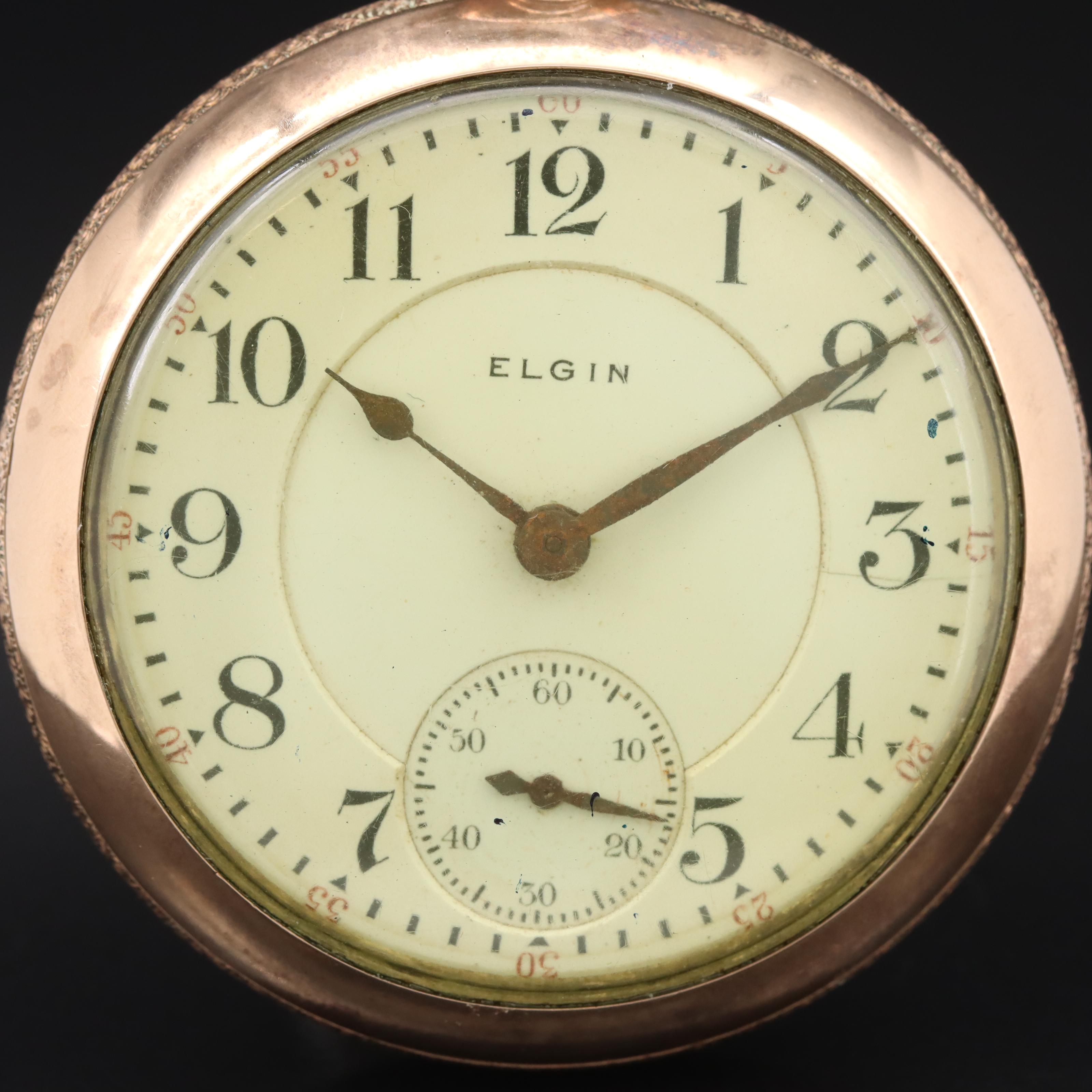 1904 Elgin Railroad Grade Pocket Watch