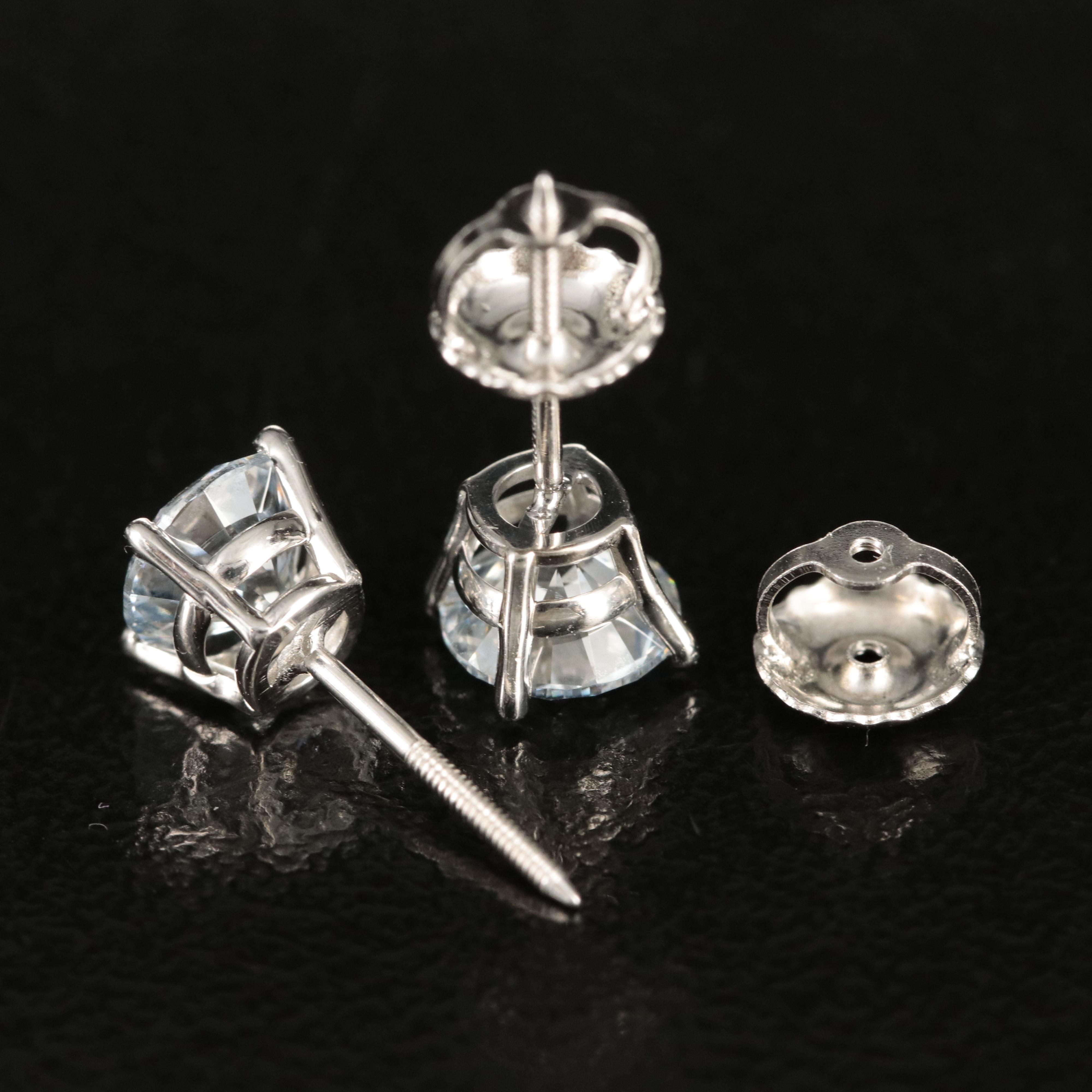 14K 1.25 CTW Lab Grown Diamond Stud Earrings