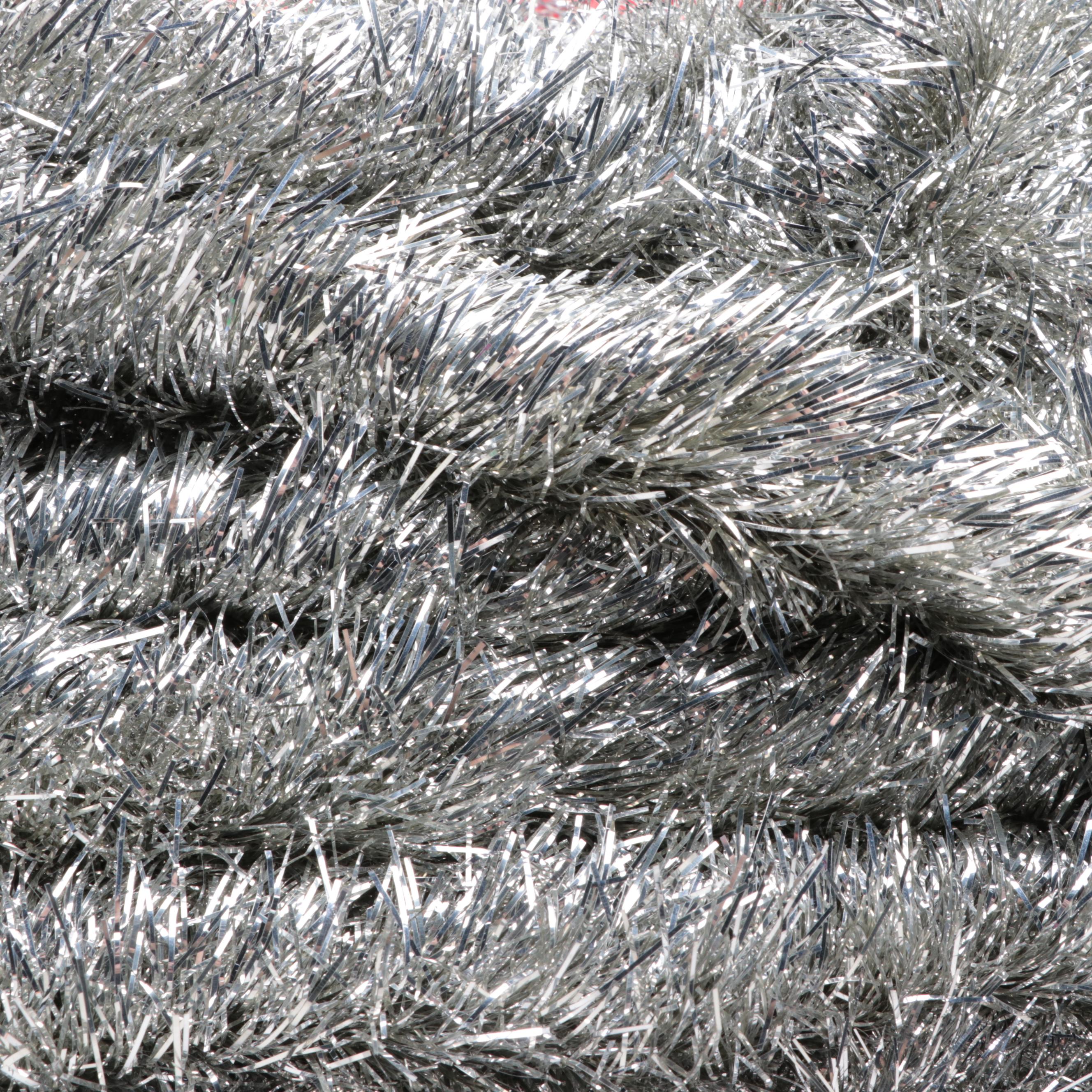 Shiny Brite and Other Glass Christmas Ornaments With Garland, Mid to Late 20th C