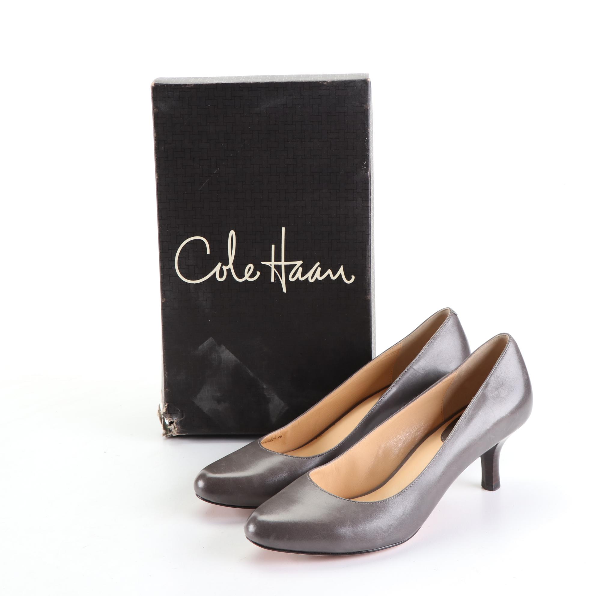 Dansko Raina Ankle Boots and Cole Haan Margot II Pumps in Leather with Boxes