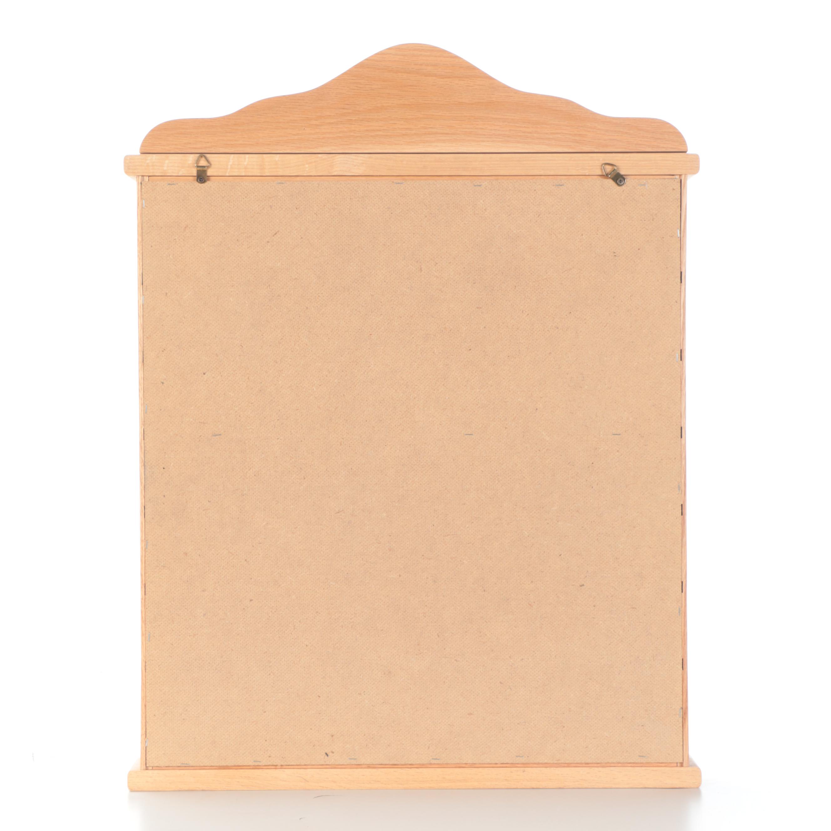 Golf Course and Tournament Souvenir Ball Collection with Display Case