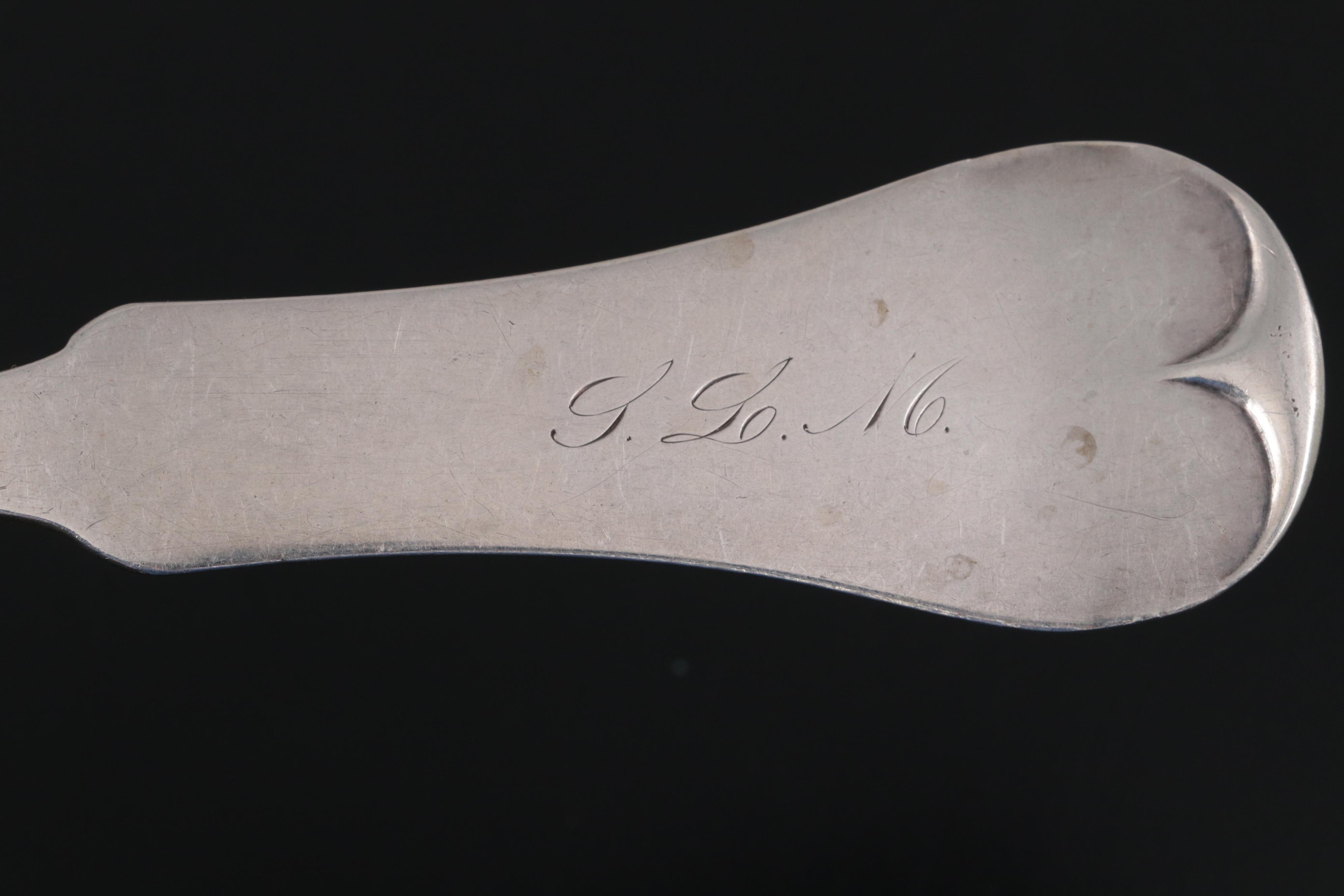 American Coins Silver Spoons, 19th Century