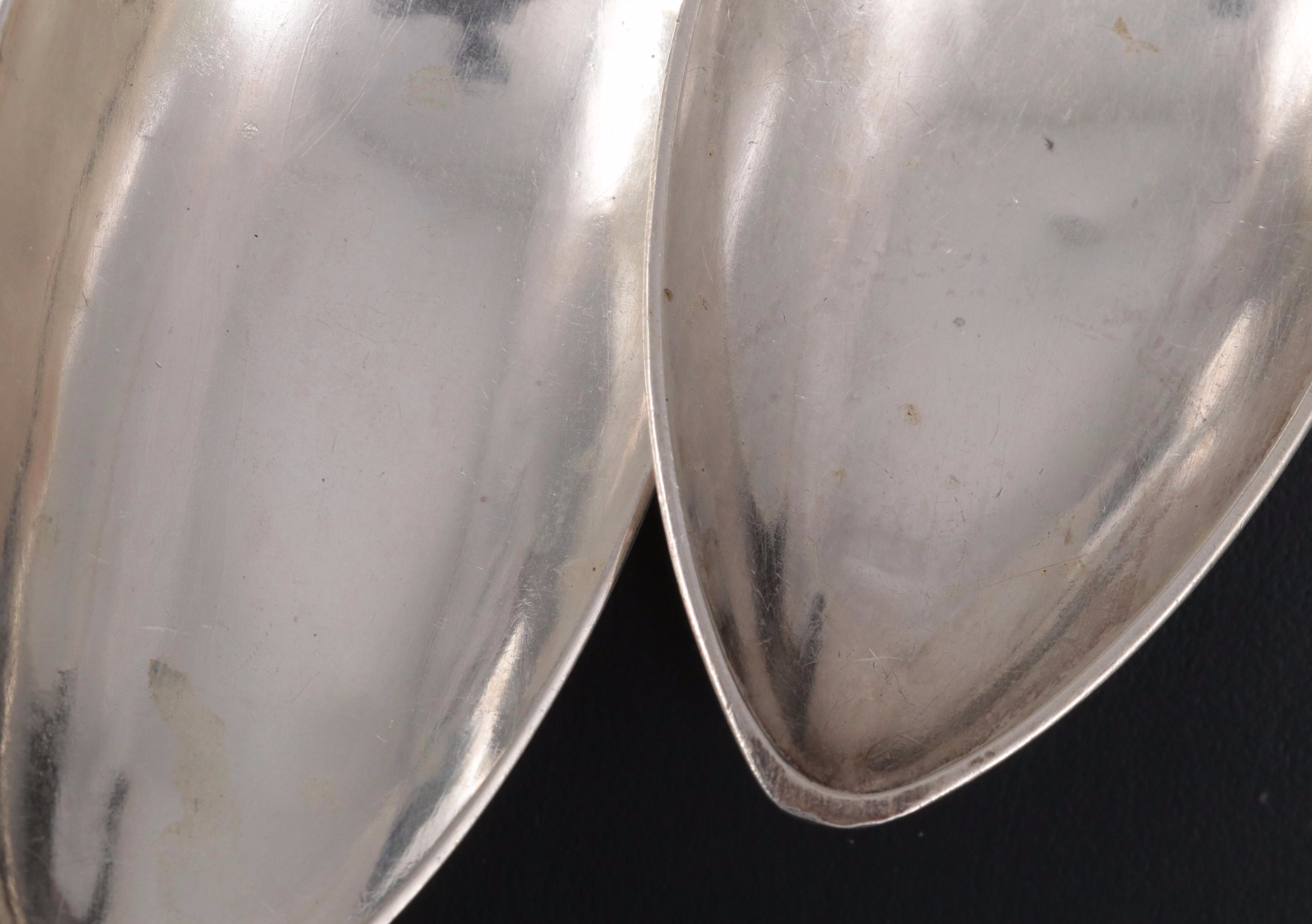 American Coins Silver Spoons, 19th Century