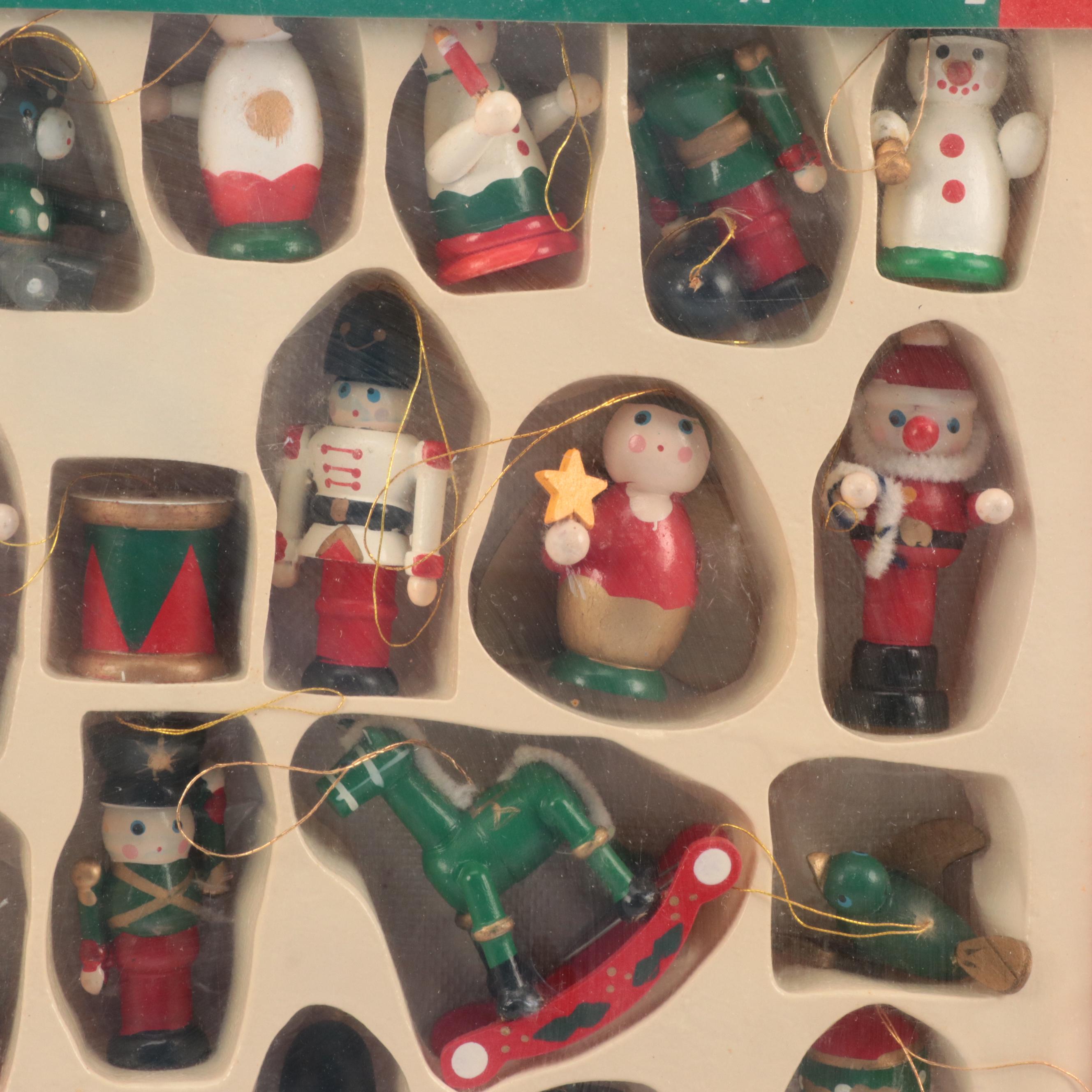 Victorian Style Sequin Christmas Ornaments and Other Ornaments