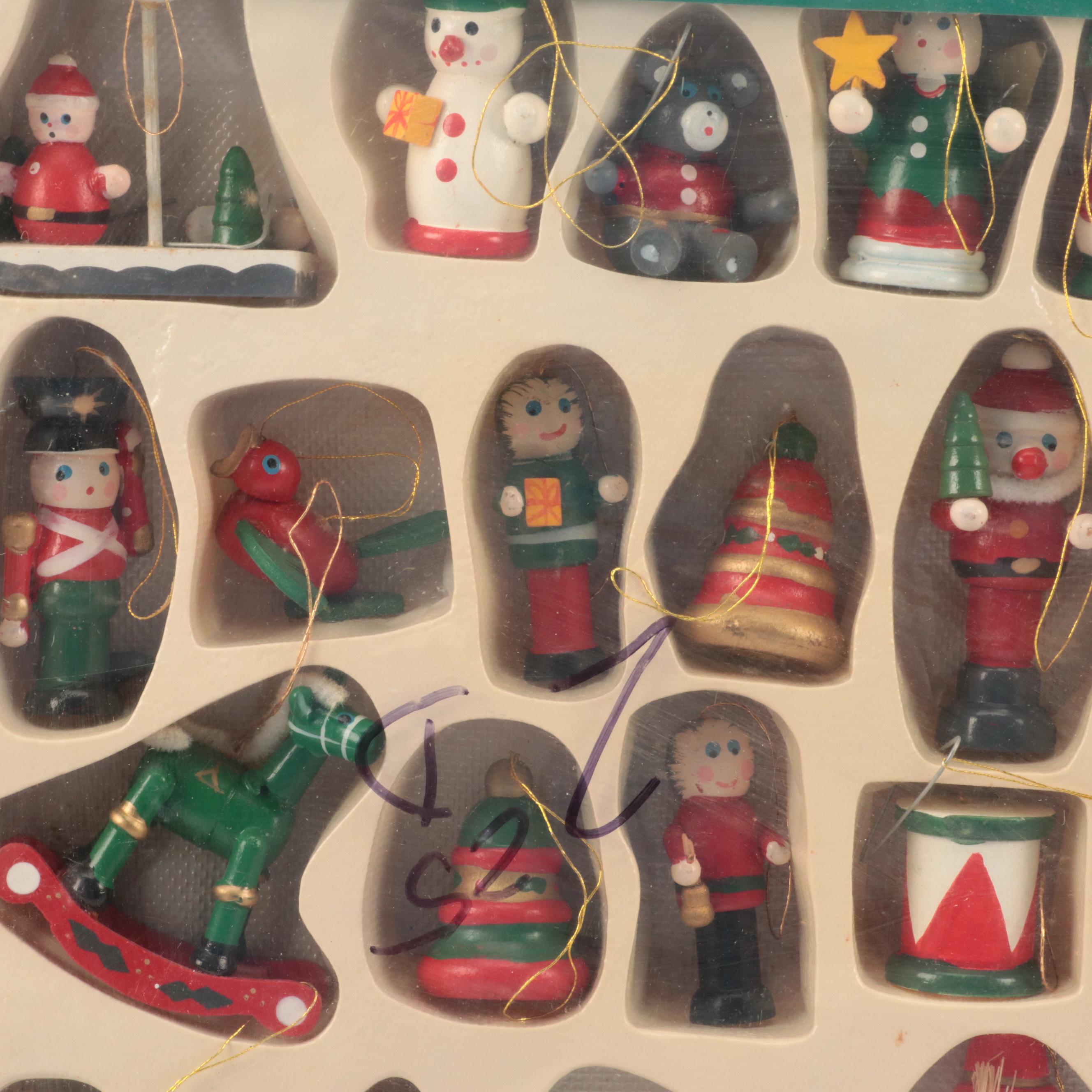 Victorian Style Sequin Christmas Ornaments and Other Ornaments