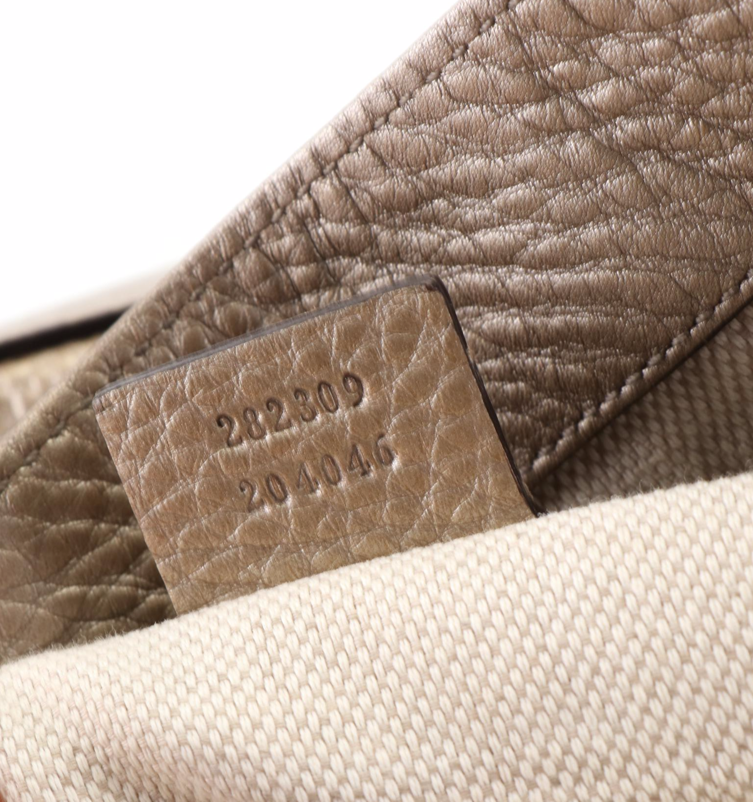 Gucci Soho Metallic Leather Handbag with Tassel