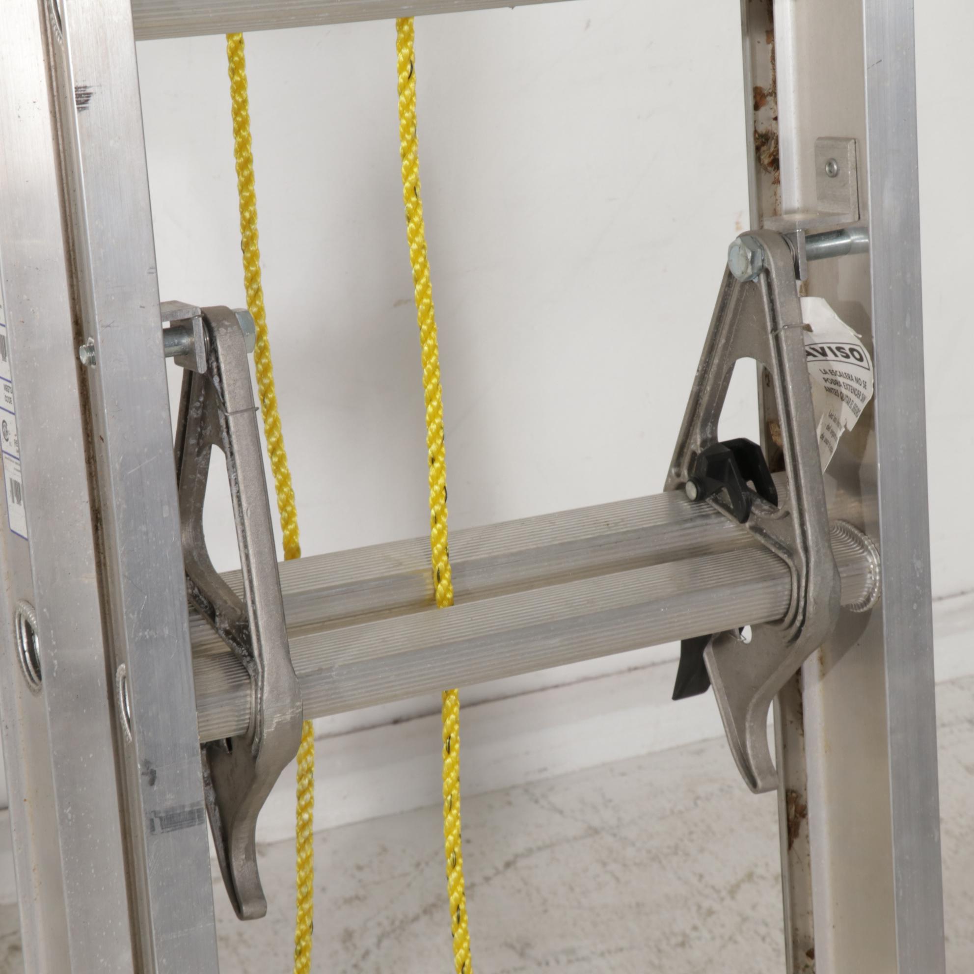 Husky Aluminum Stepladder With Davidson and Louisville Extension Ladders