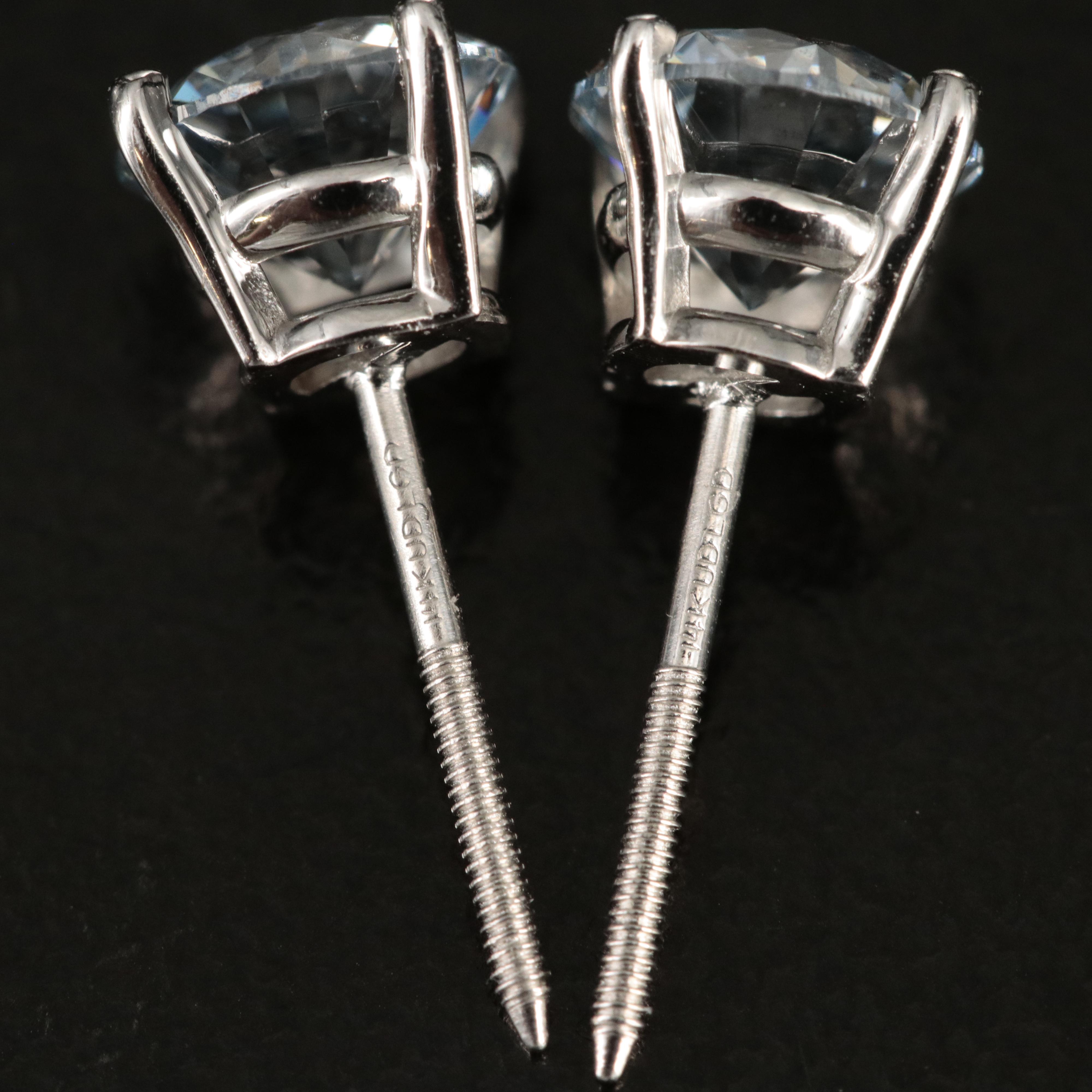 14K 1.26 CTW Lab Grown Diamond Stud Earrings