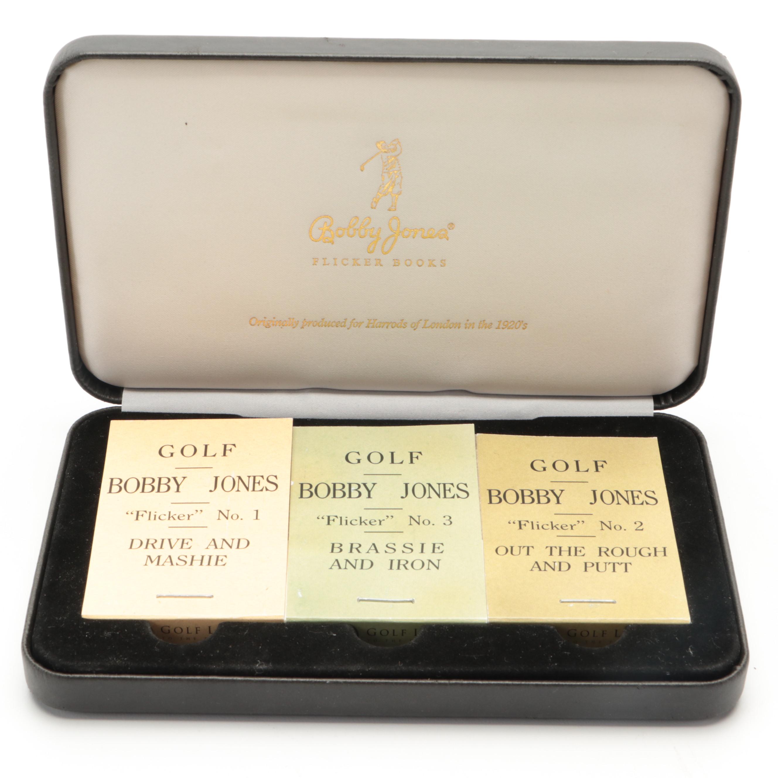 Signed "Crooked Stick Golf Club" with More Golf Books and Resin Golfer Statuette