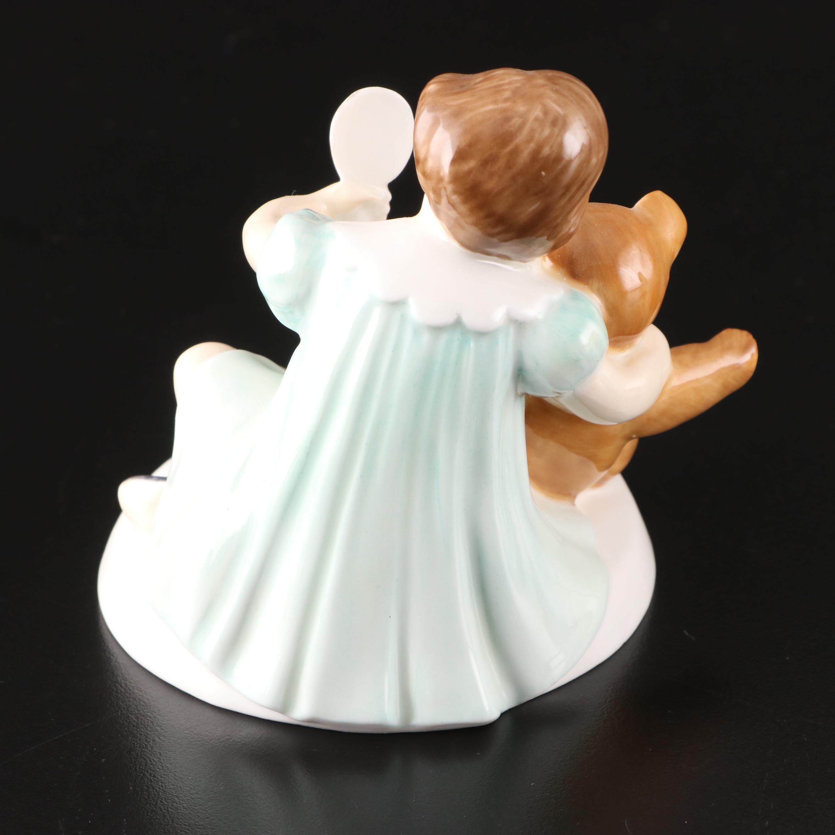 Royal Doulton "My Teddy", Lenox, and Royal Copenhagen Porcelain Bear Figurines