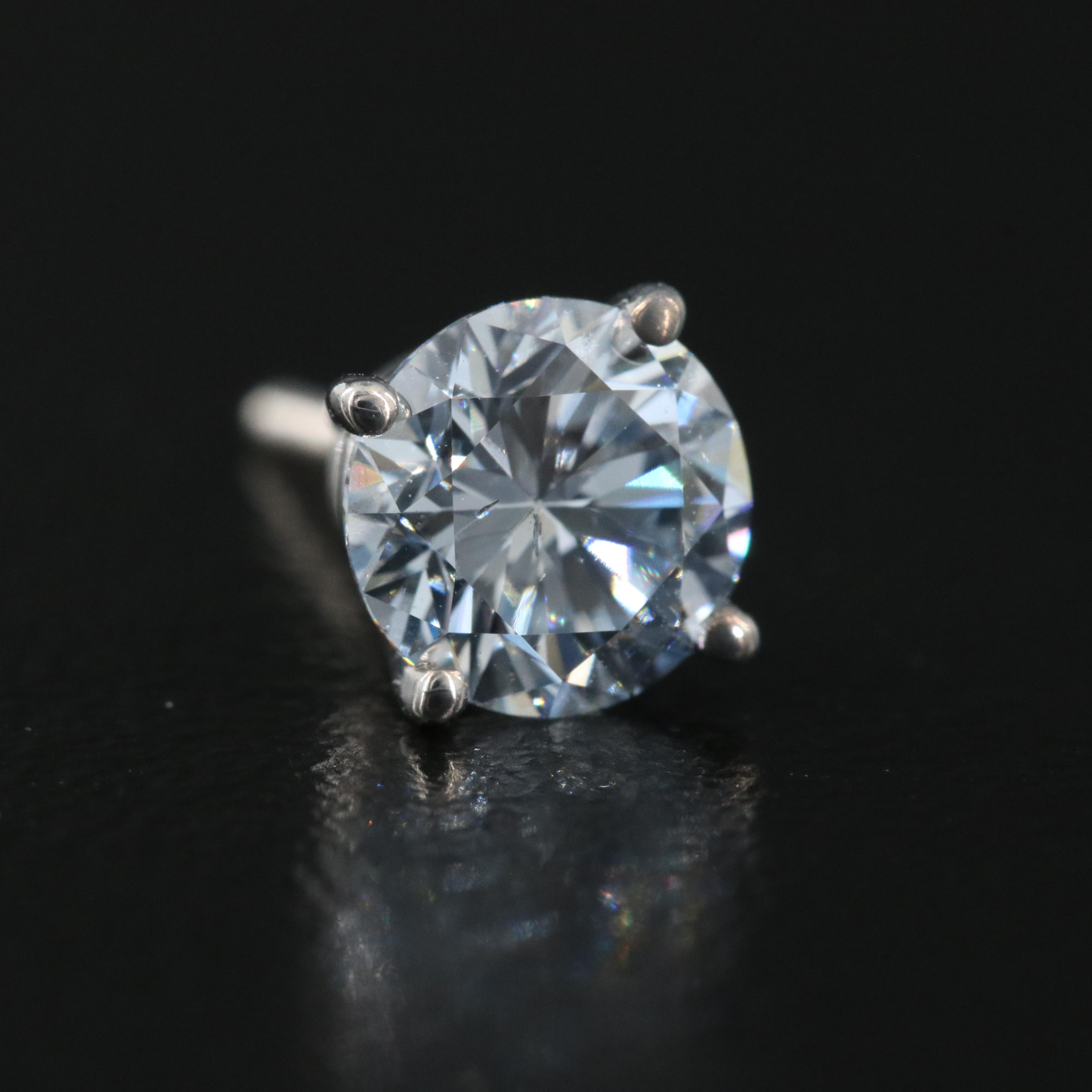 14K 1.32 CTW Lab Grown Diamond Stud Earrings