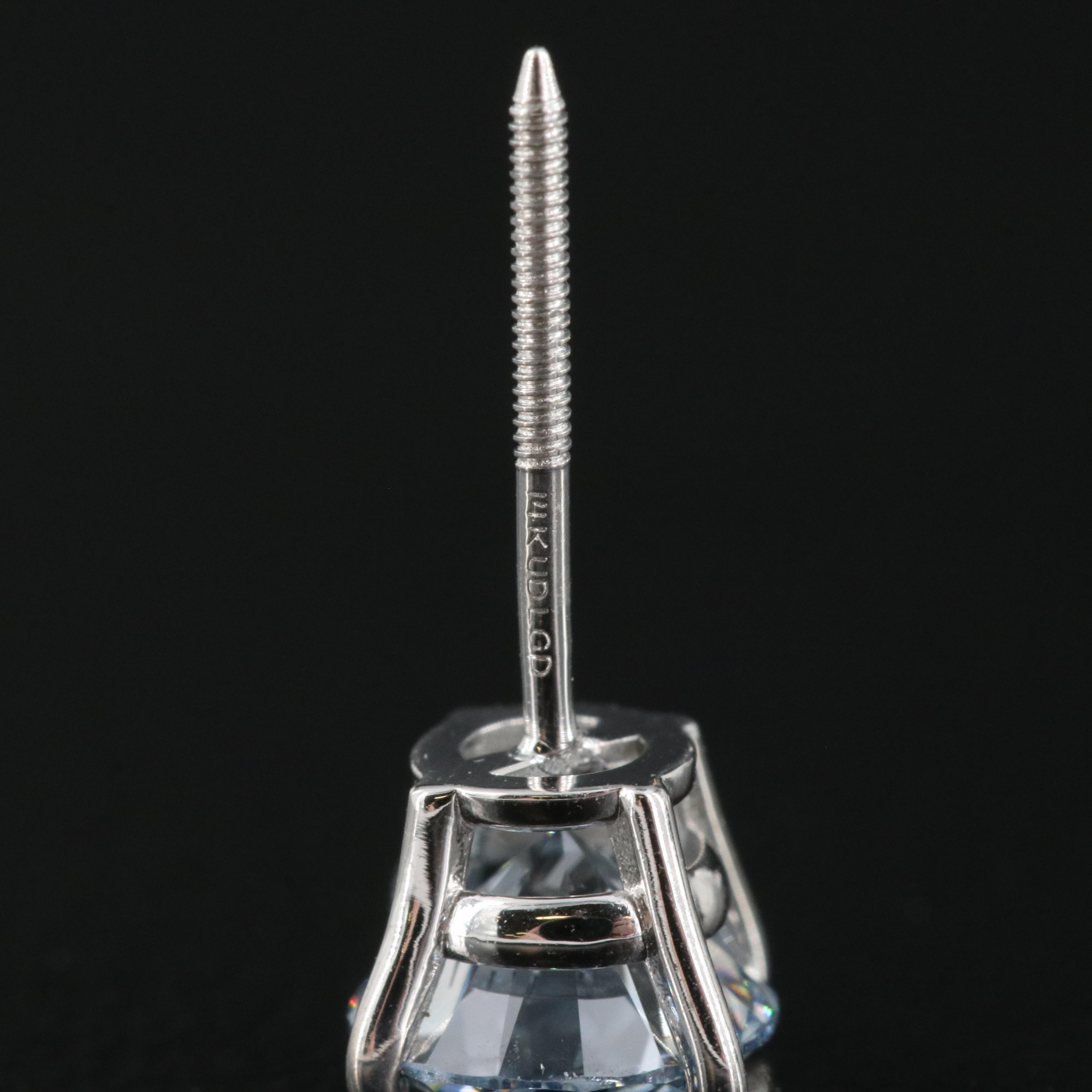 14K 1.32 CTW Lab Grown Diamond Stud Earrings