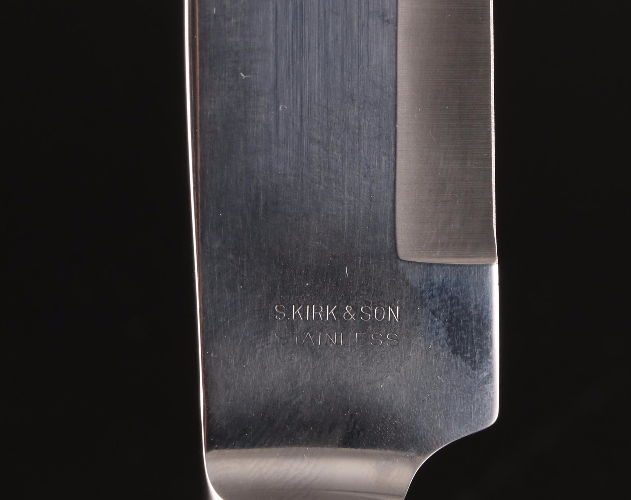 S. Kirk & Son "Repoussé" Sterling Silver Handle Carving Set