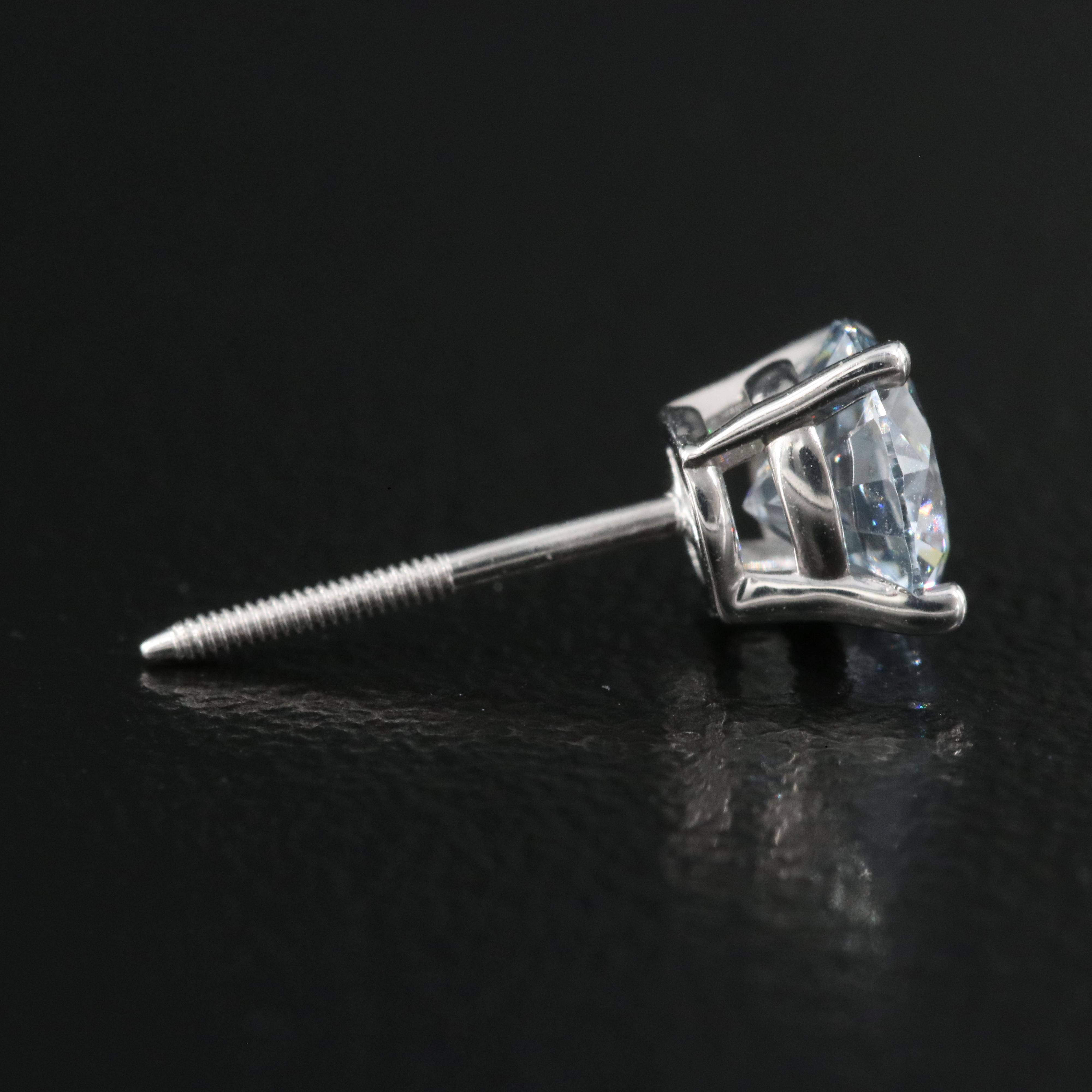 14K 1.12 CTW Lab Grown Diamond Stud Earrings