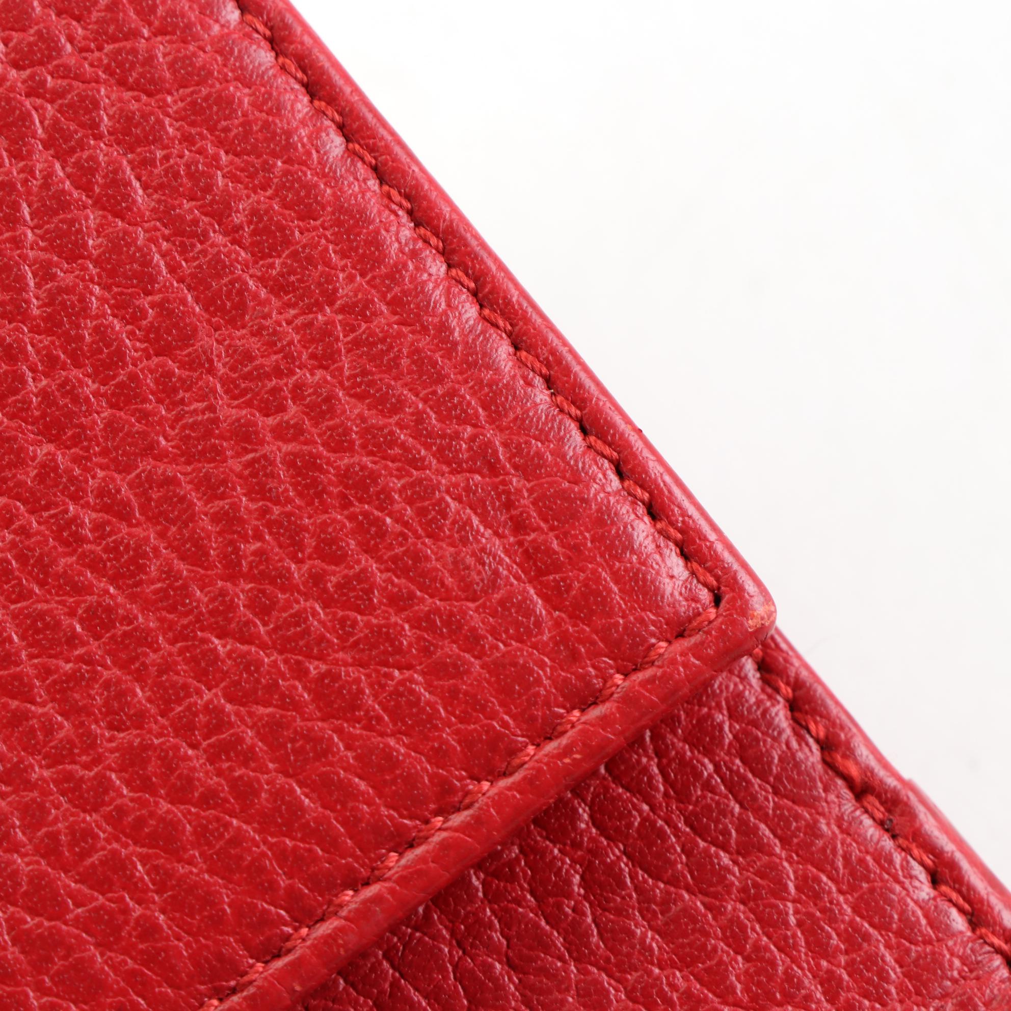 Gucci GG Compact Wallet in Grain Leather