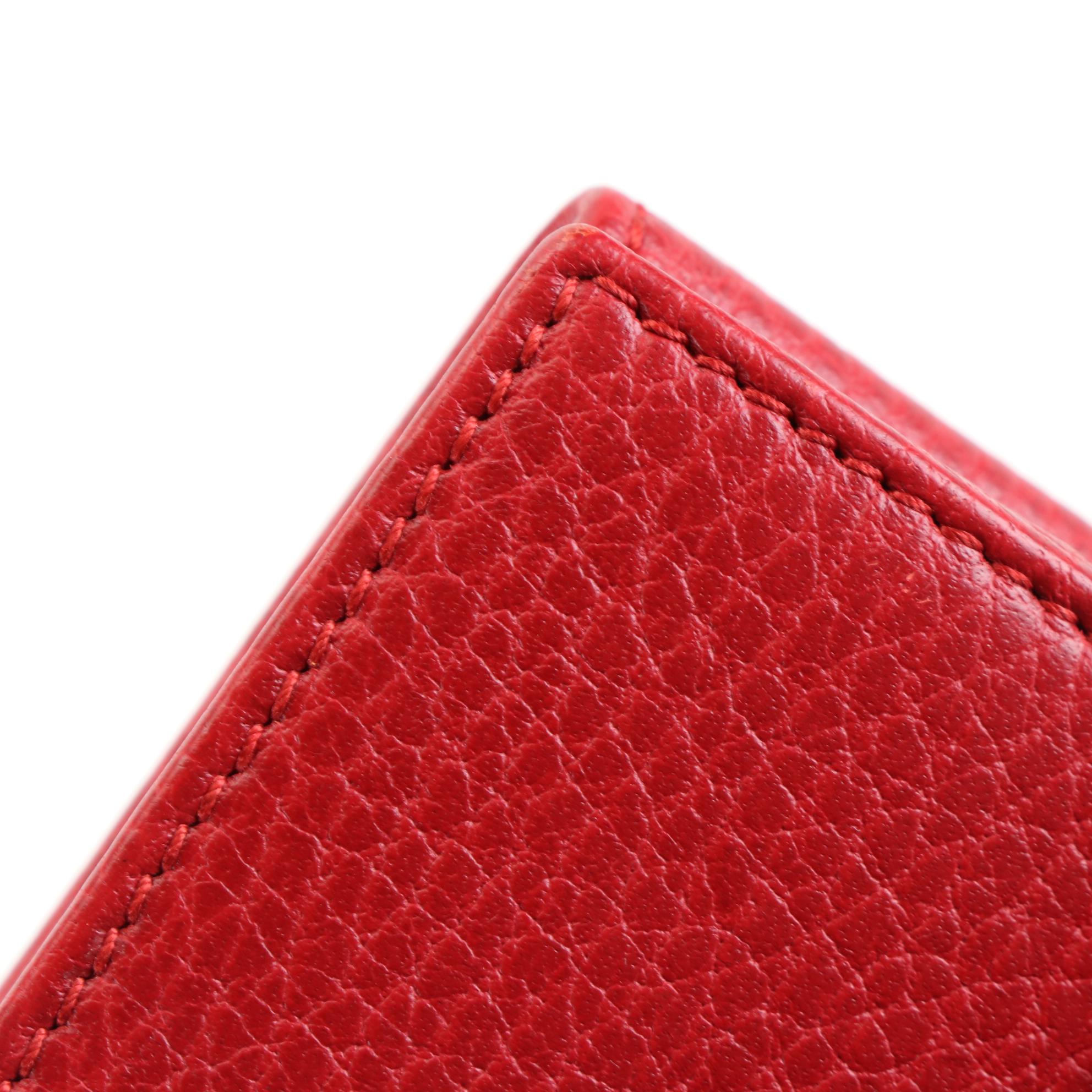 Gucci GG Compact Wallet in Grain Leather